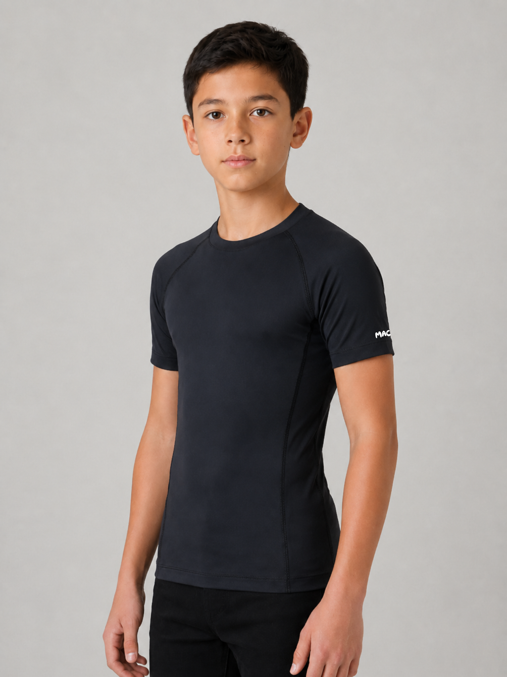 BOYS POWERPLAY COMPRESSION SHORT SLEEVE TEE