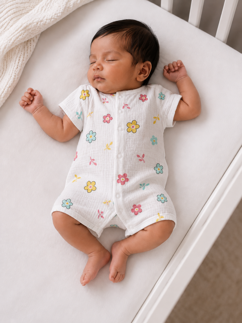 GIRLS BLOSSOM ROMPER