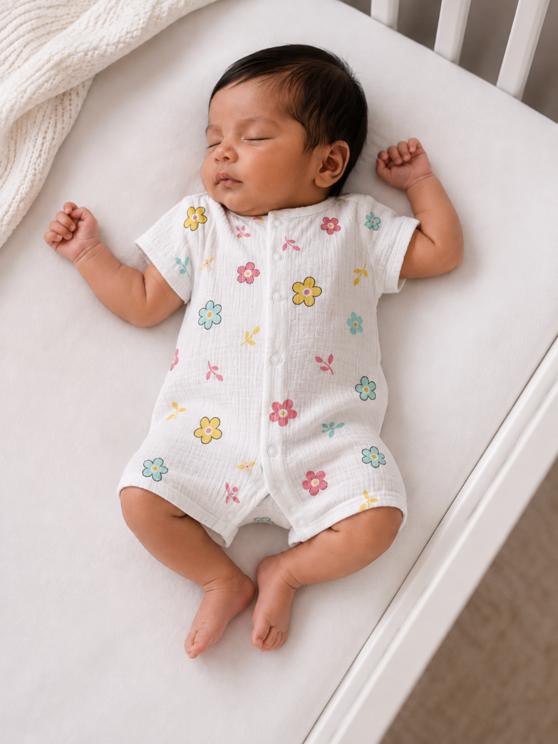 GIRLS BLOSSOM ROMPER