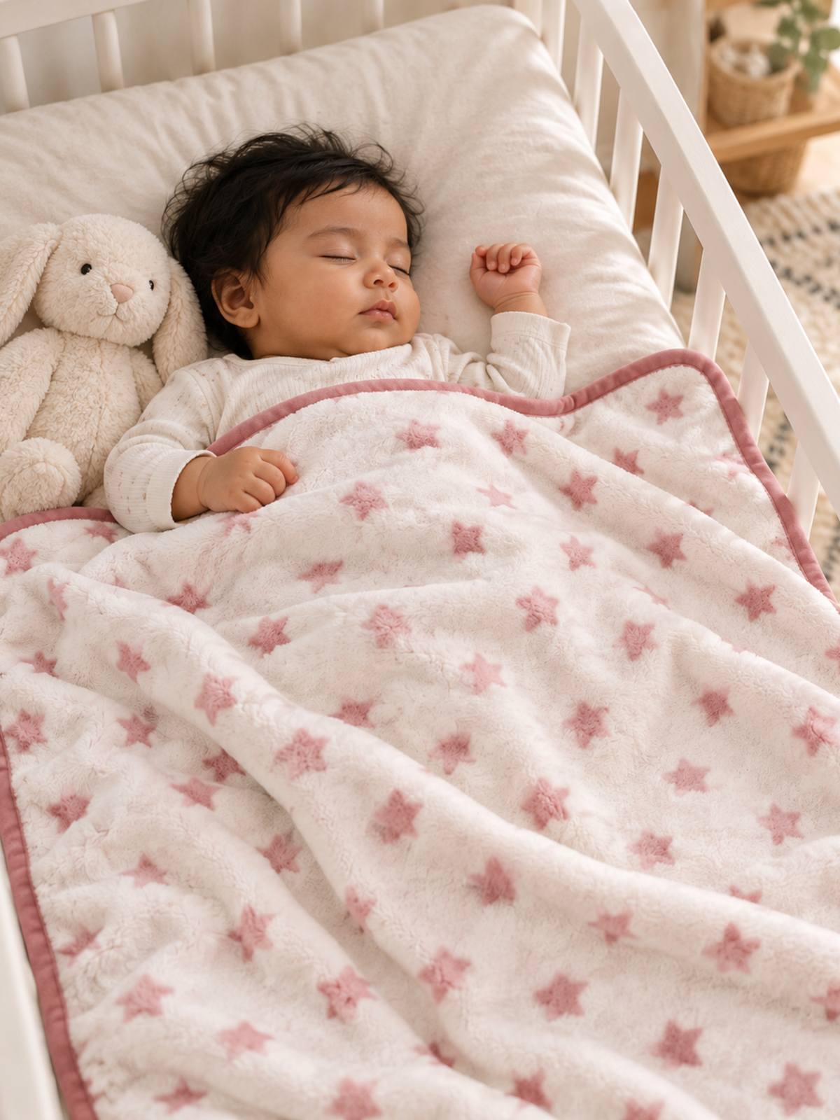 LITTLE WISHES FLEECE BLANKET