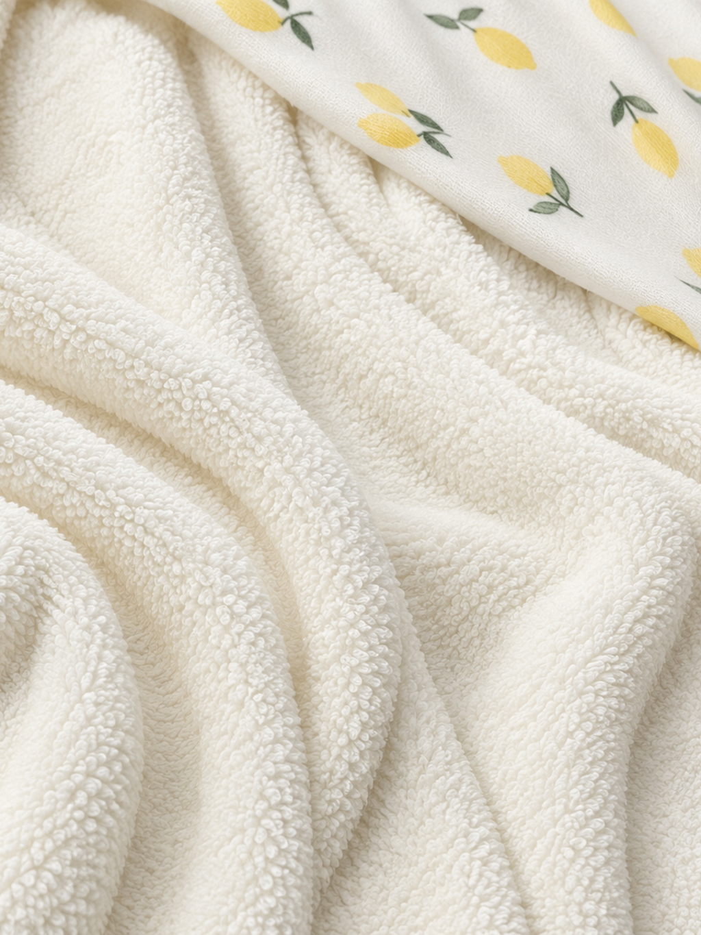 LEMON DROP HOODED TOWEL