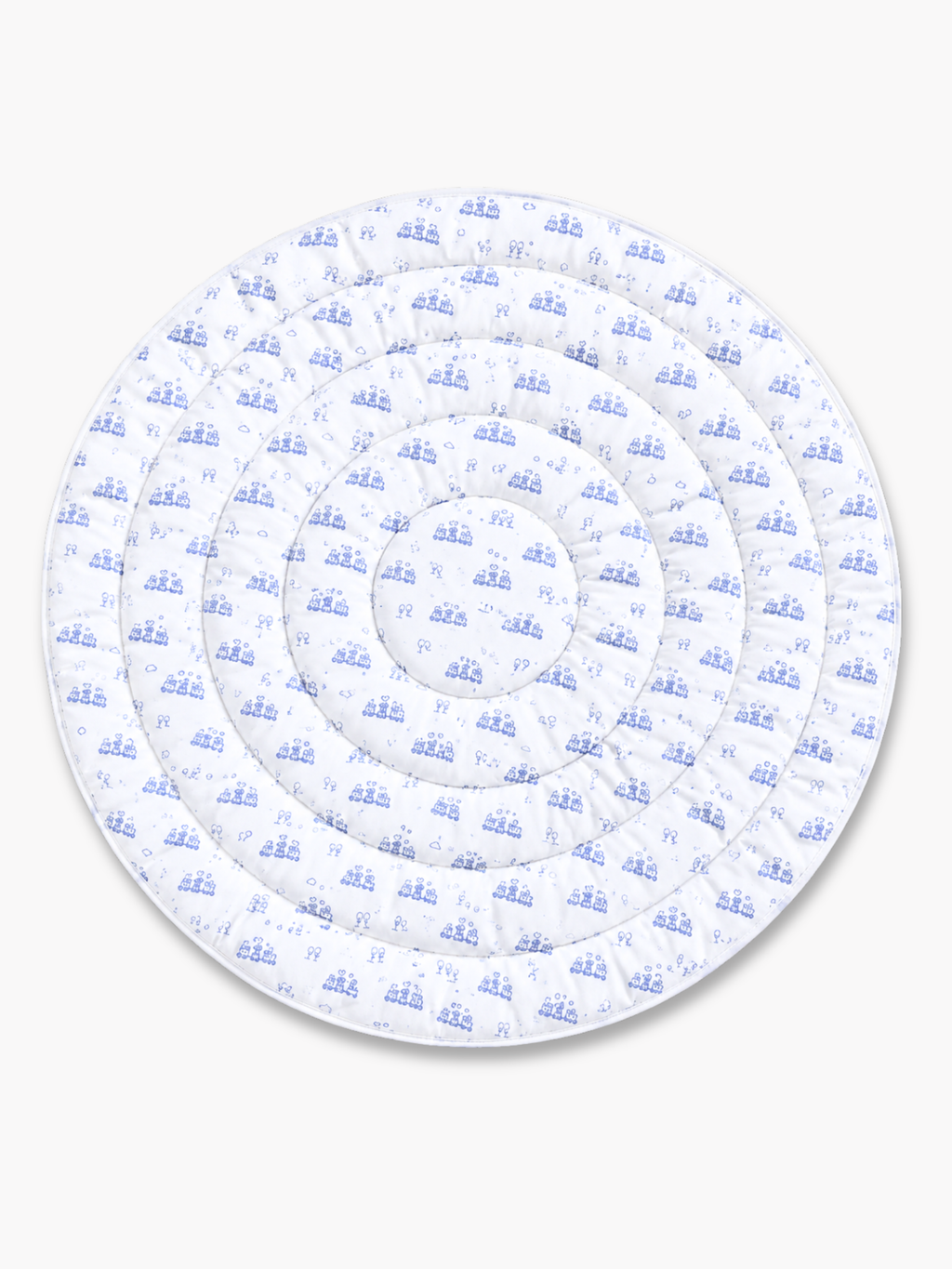 BLUE TRAIN PLAY MAT