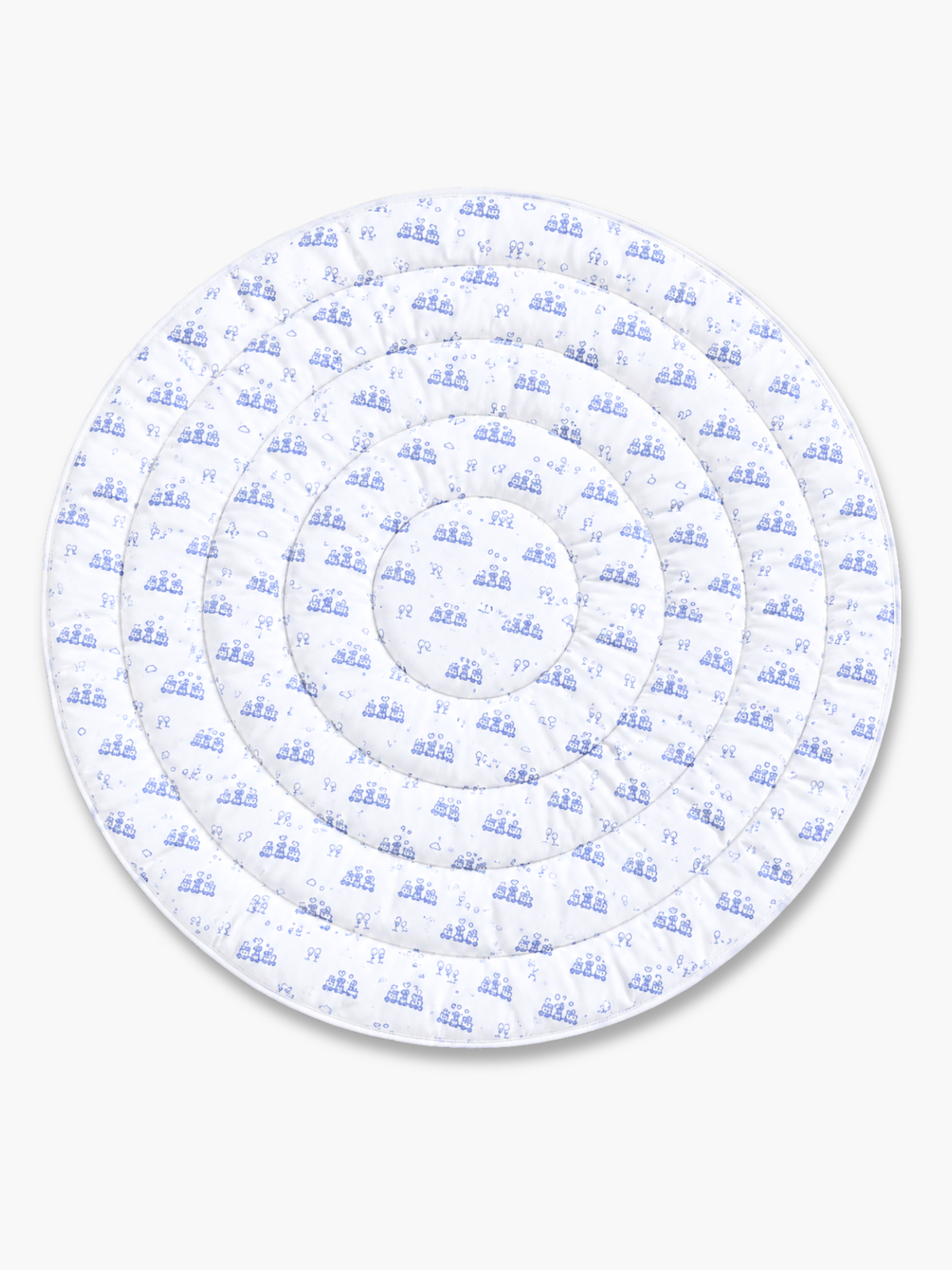 BLUE TRAIN PLAY MAT