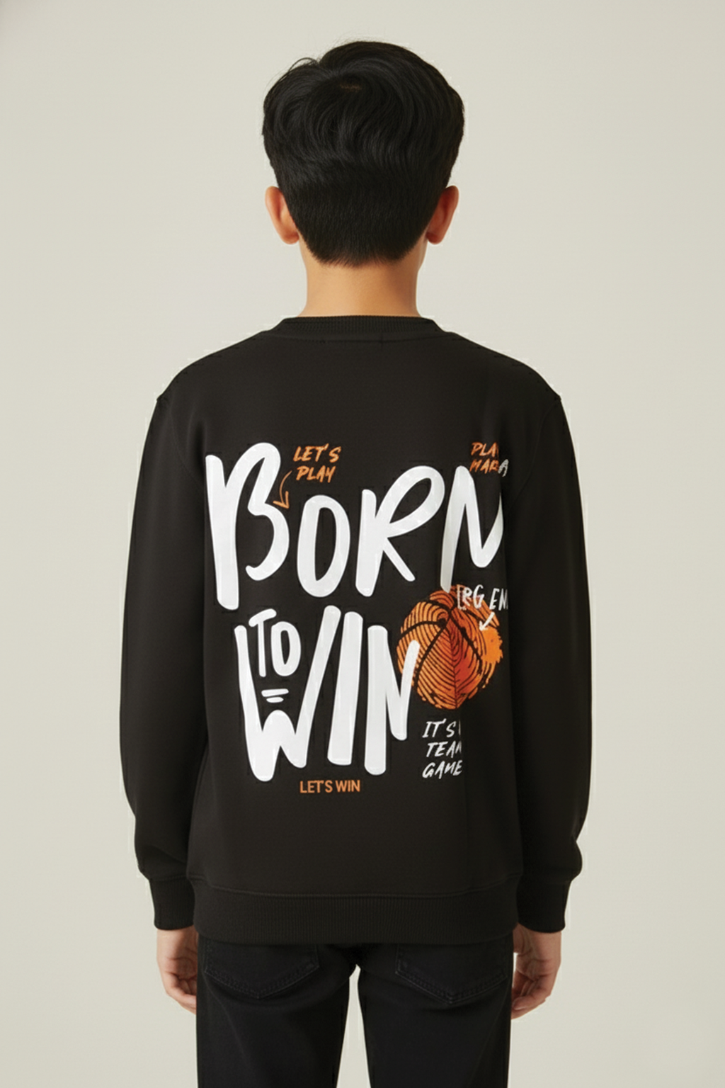 Kids' Born to Win Pullover