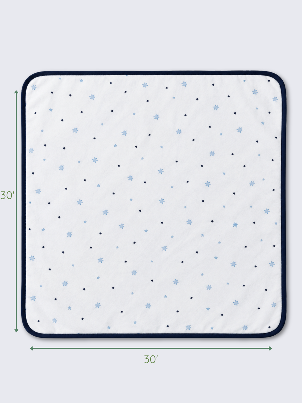 TWINKLING STARS HOODED TOWEL