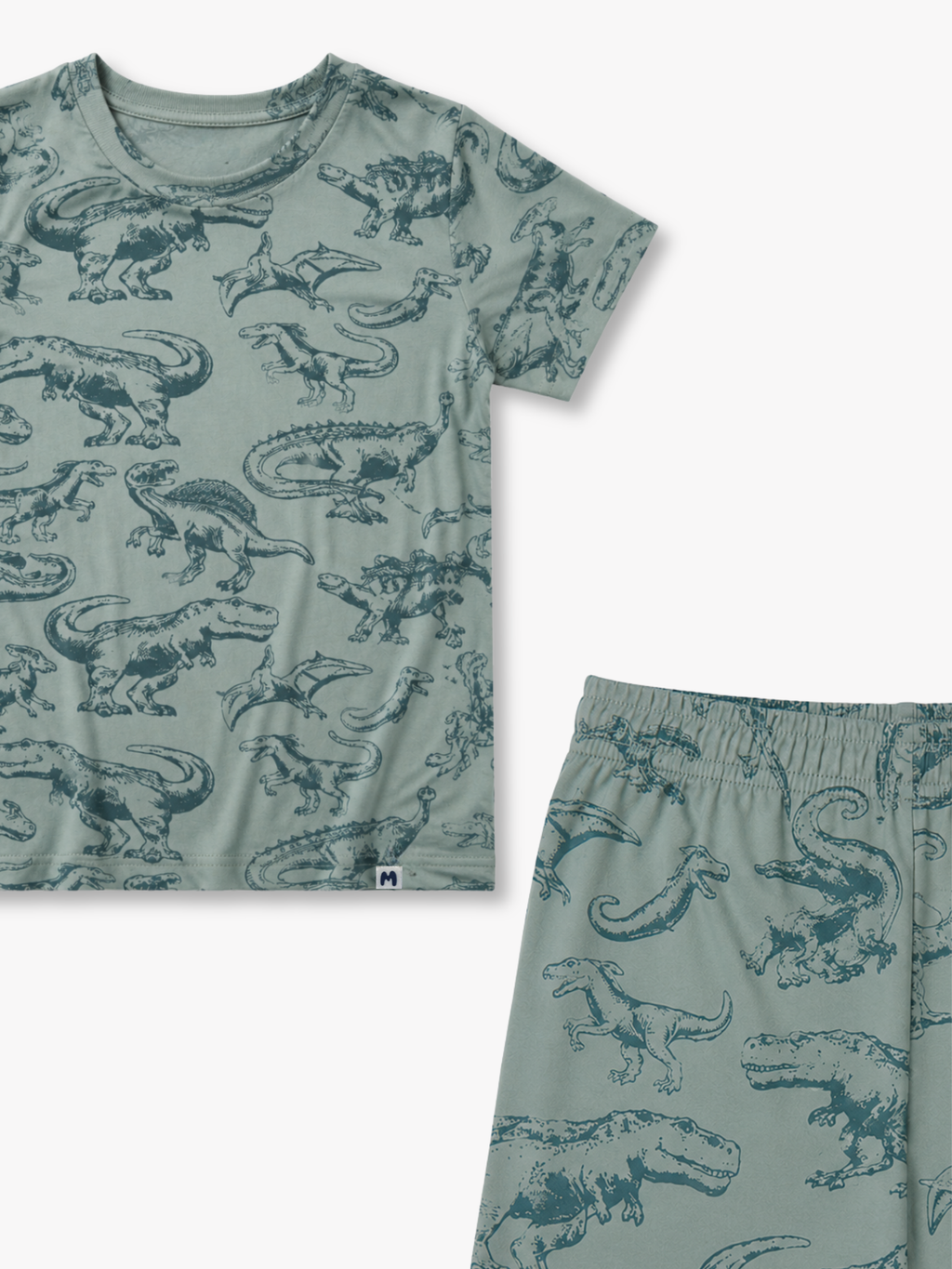 AIRSOFT MODAL DINO BOYS SHORT SLEEVE SHORT SET