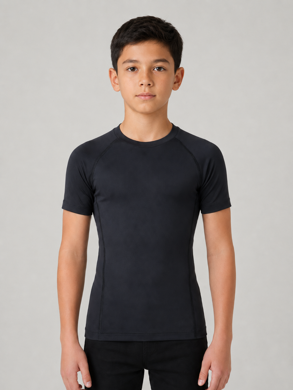 BOYS POWERPLAY COMPRESSION SHORT SLEEVE TEE