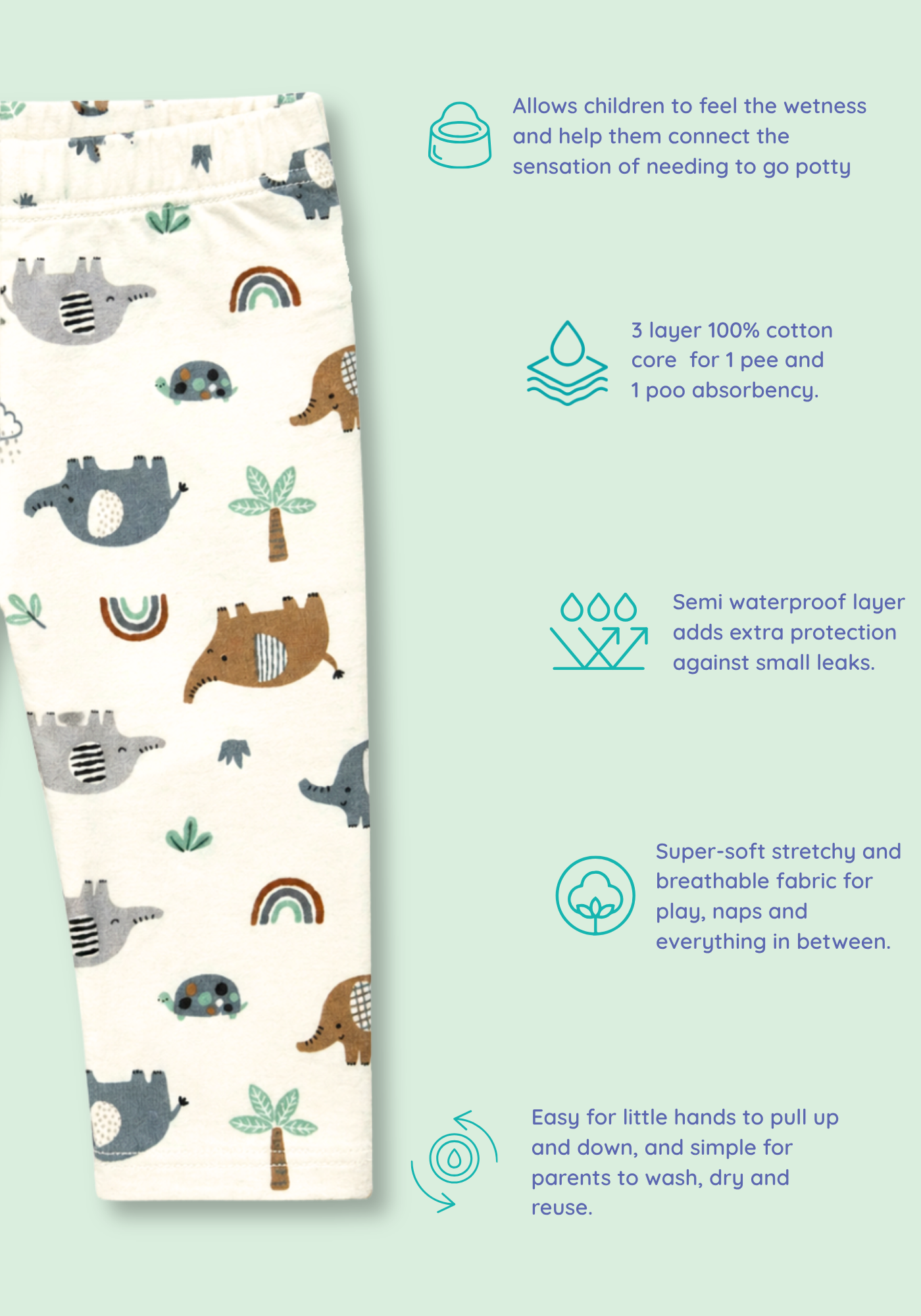 SAFARI POTTY TRAINING PANT