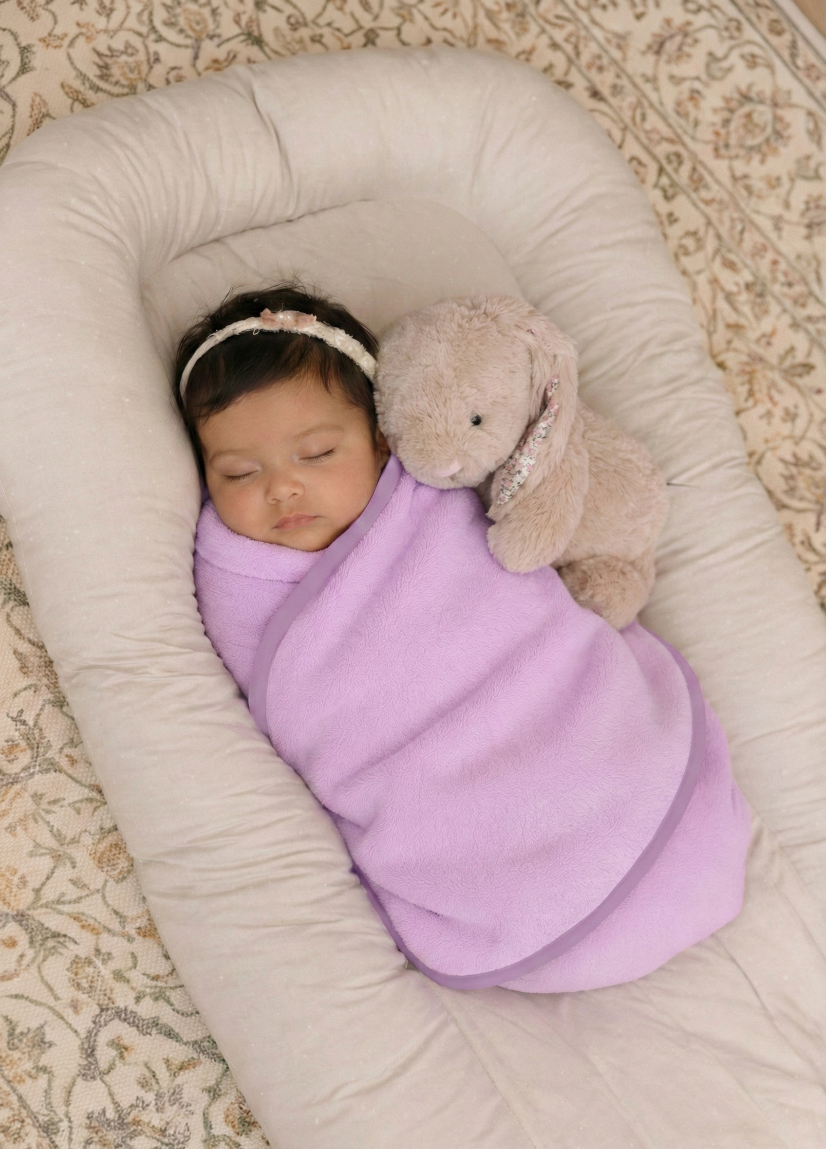 PINK TEDDY FLEECE BLANKET