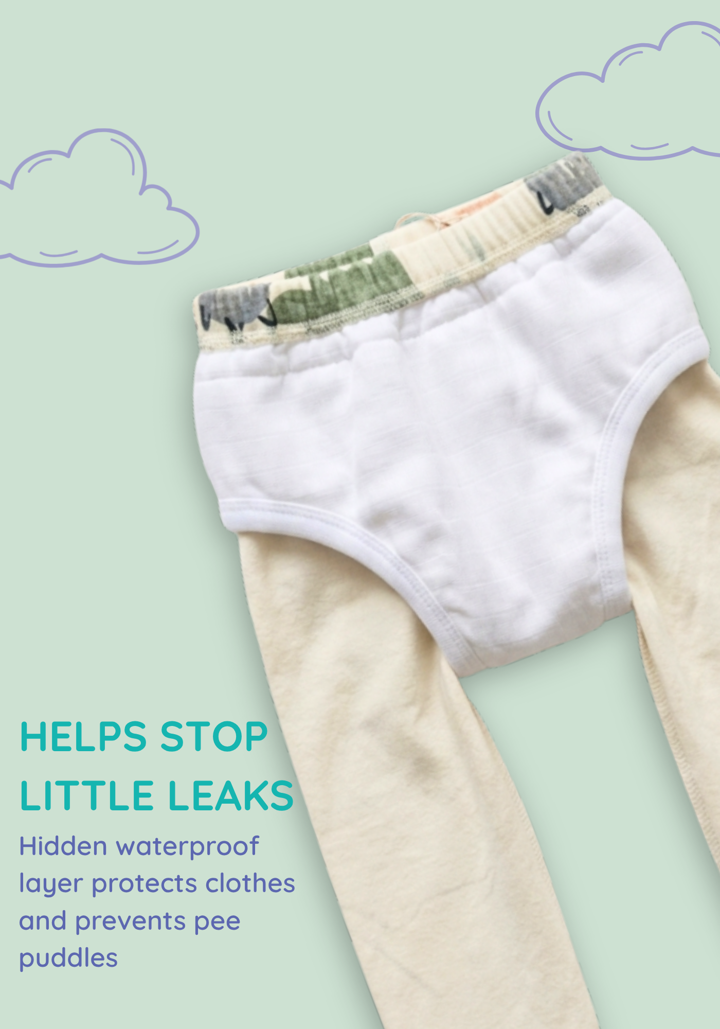 BOYS DINO POTTY TRAINING PANT
