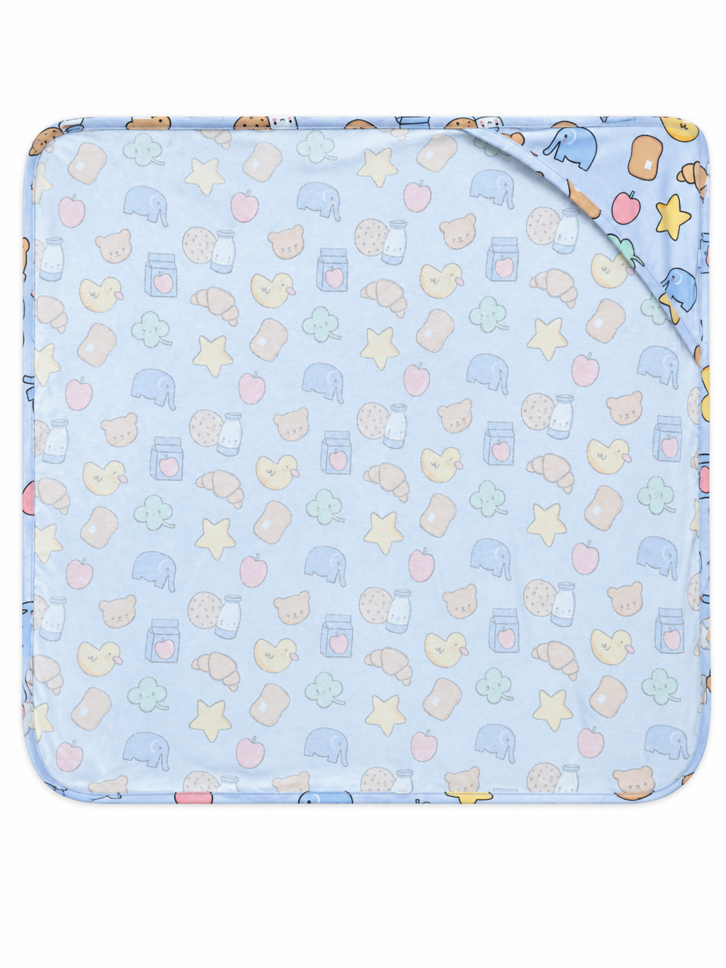 FOODIE WORLD HOODED BLANKET