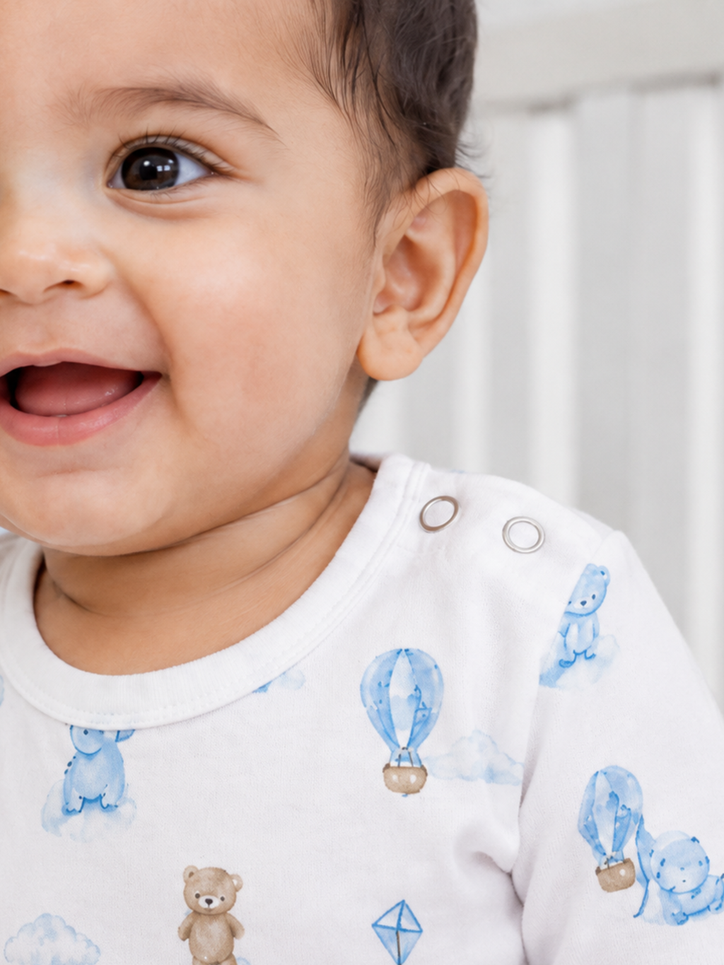 BLUE TEDDY PANT SET