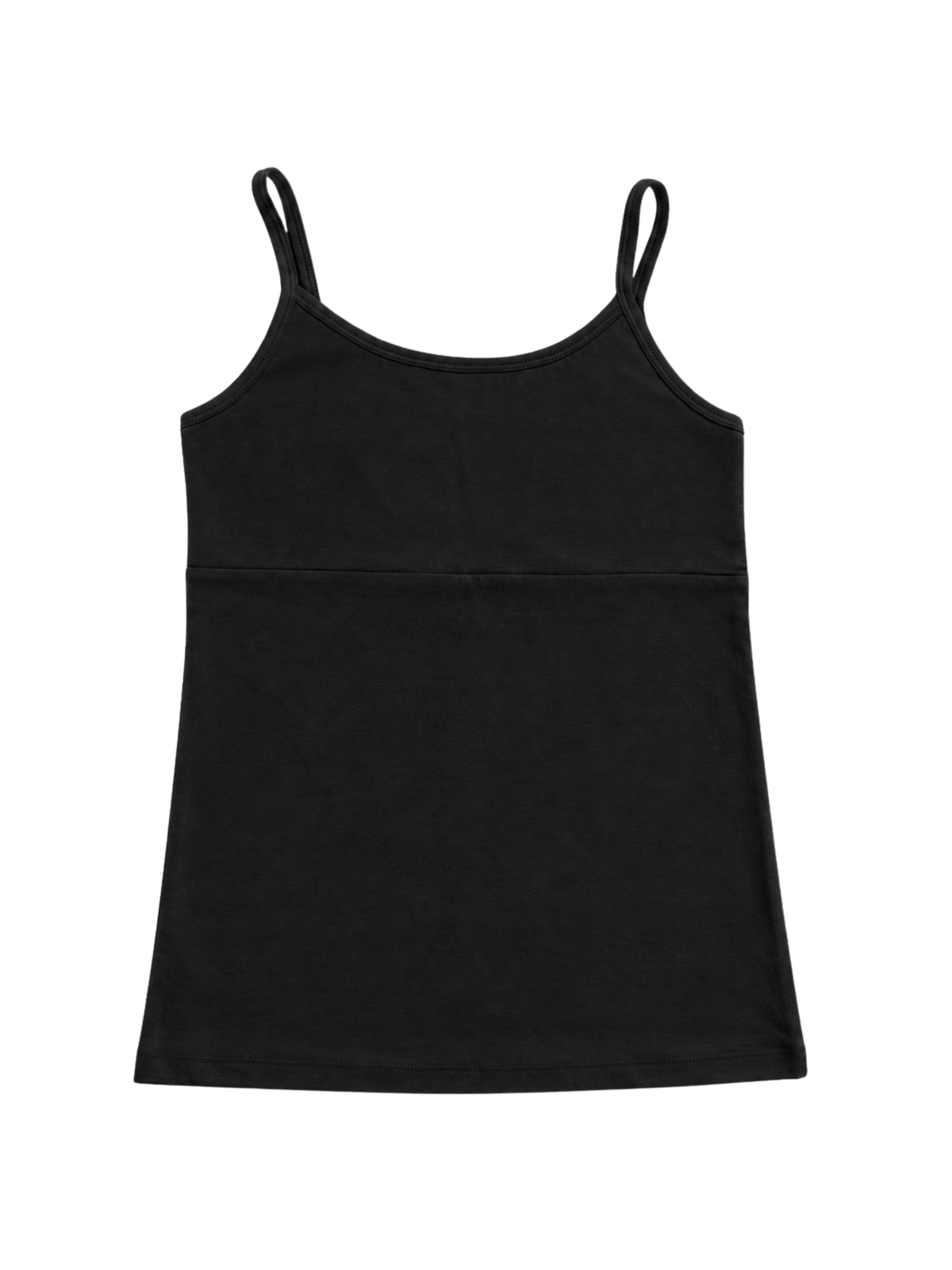 2PACK GIRLS BLACK & WHITE PADDED CAMISOLE