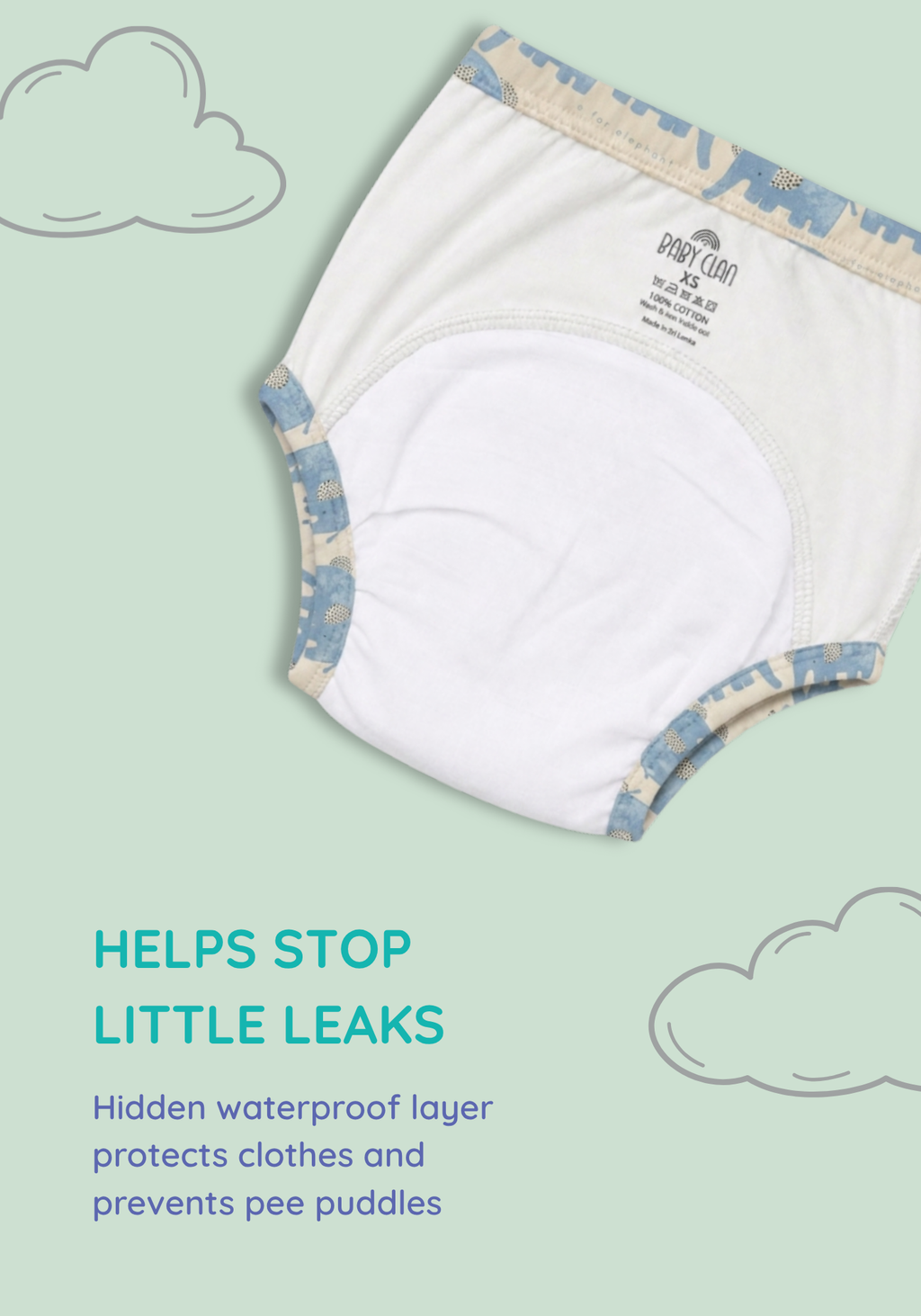 JUNGLE PALS 3PK POTTY TRAINING PANTIES