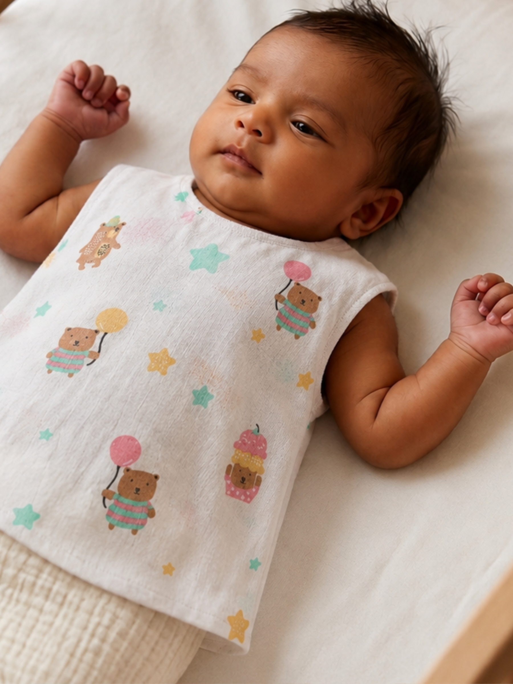BALLOON BEAR BABY SHIRT