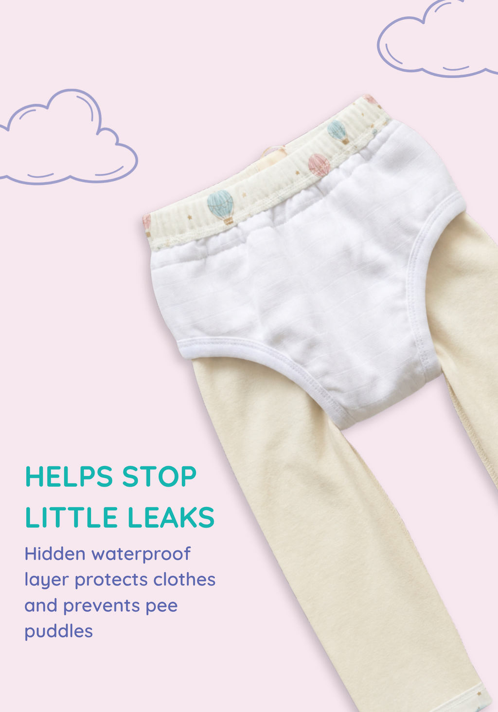 SKY BALLOON POTTY TRAINING PANT