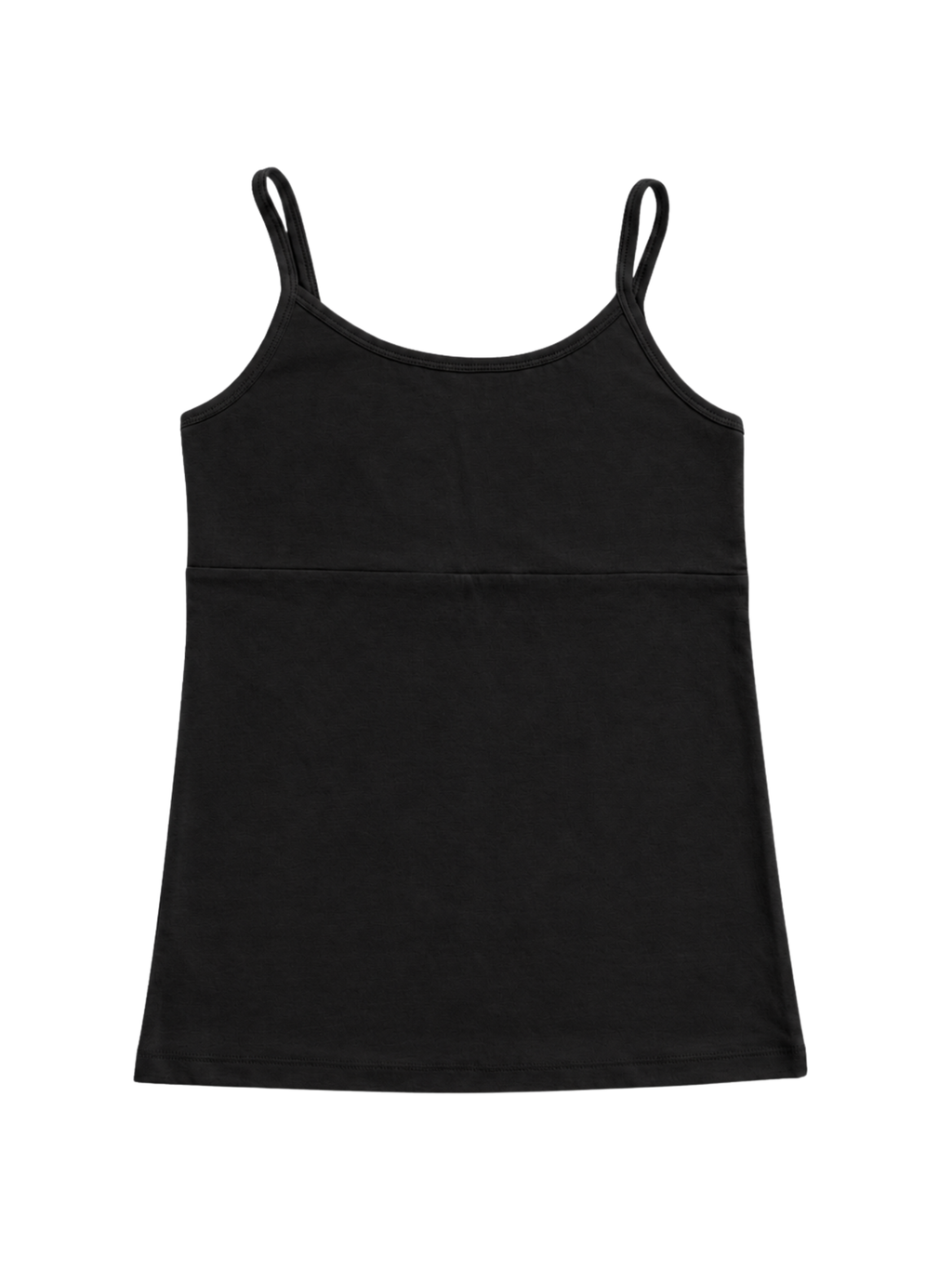 2PACK GIRLS BLACK & WHITE INBUILD BRA CAMI
