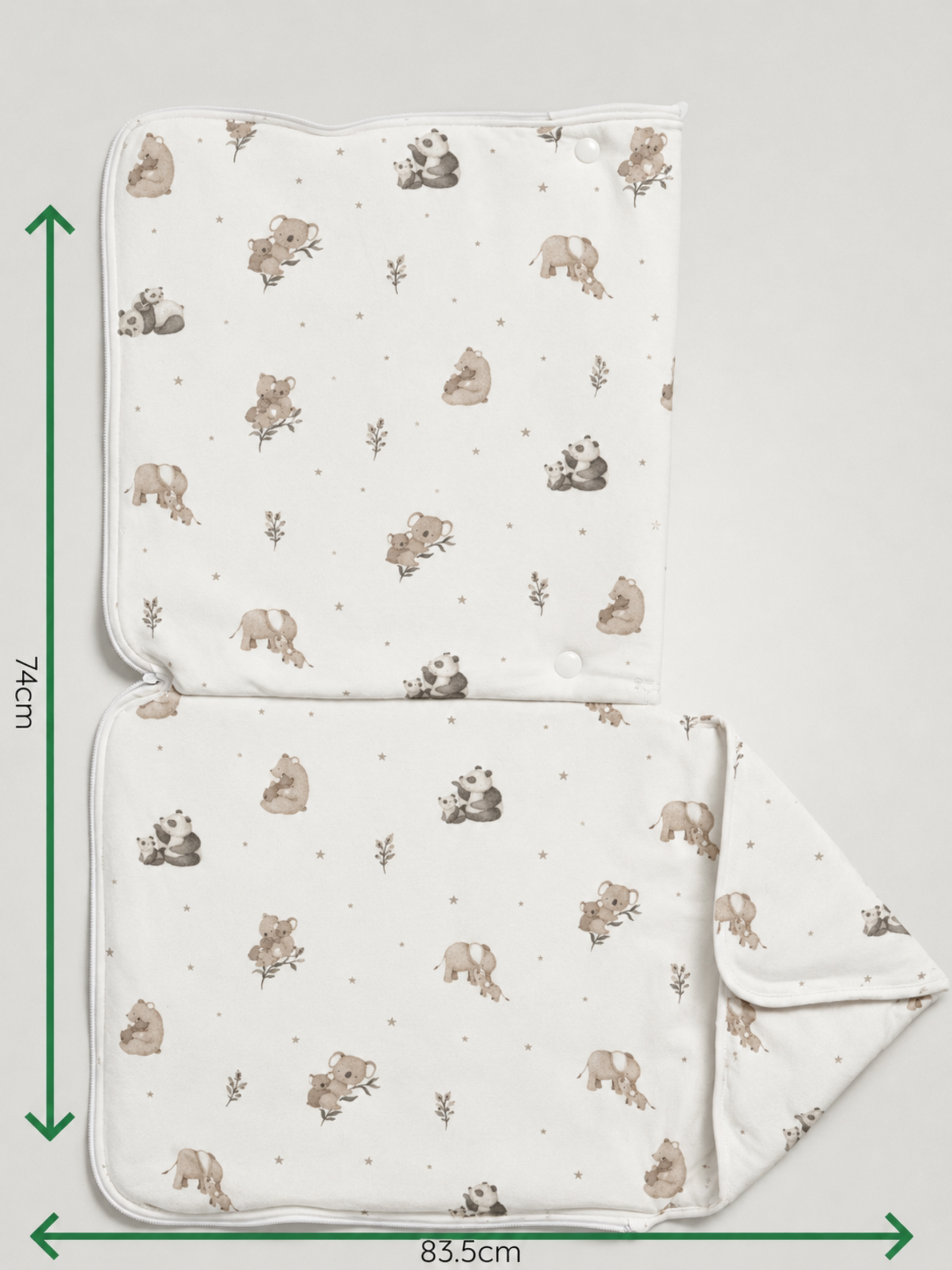 SAFARI SNUGGLES SLEEPER BAG