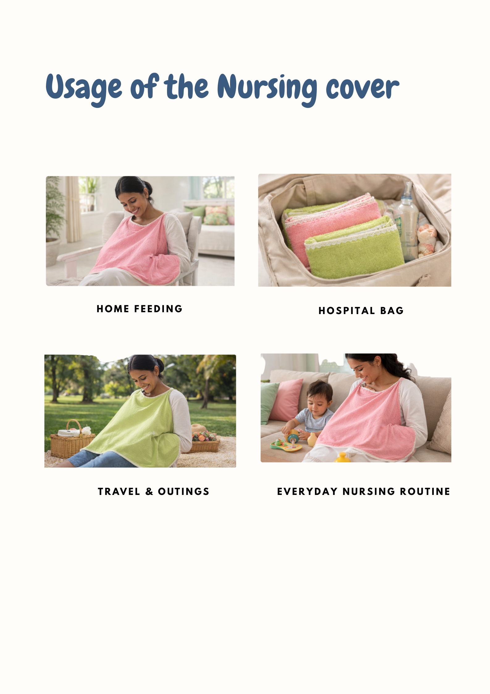 BROWN NURSING COVER