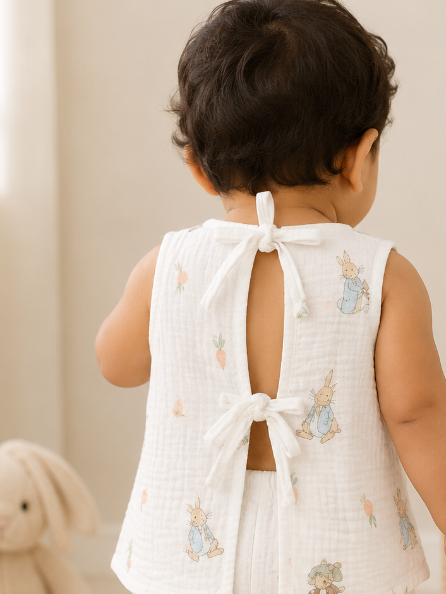 GIRLS BUNNY PANT SET