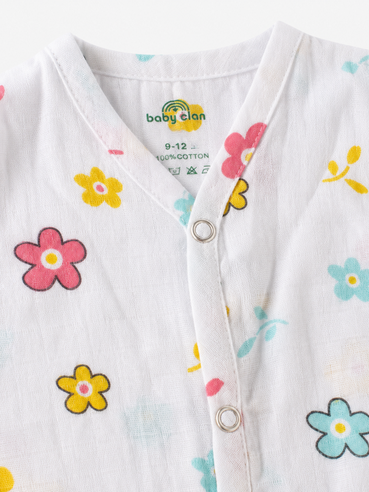 HAPPY FLOWER SLEEVELESS SHORT SET