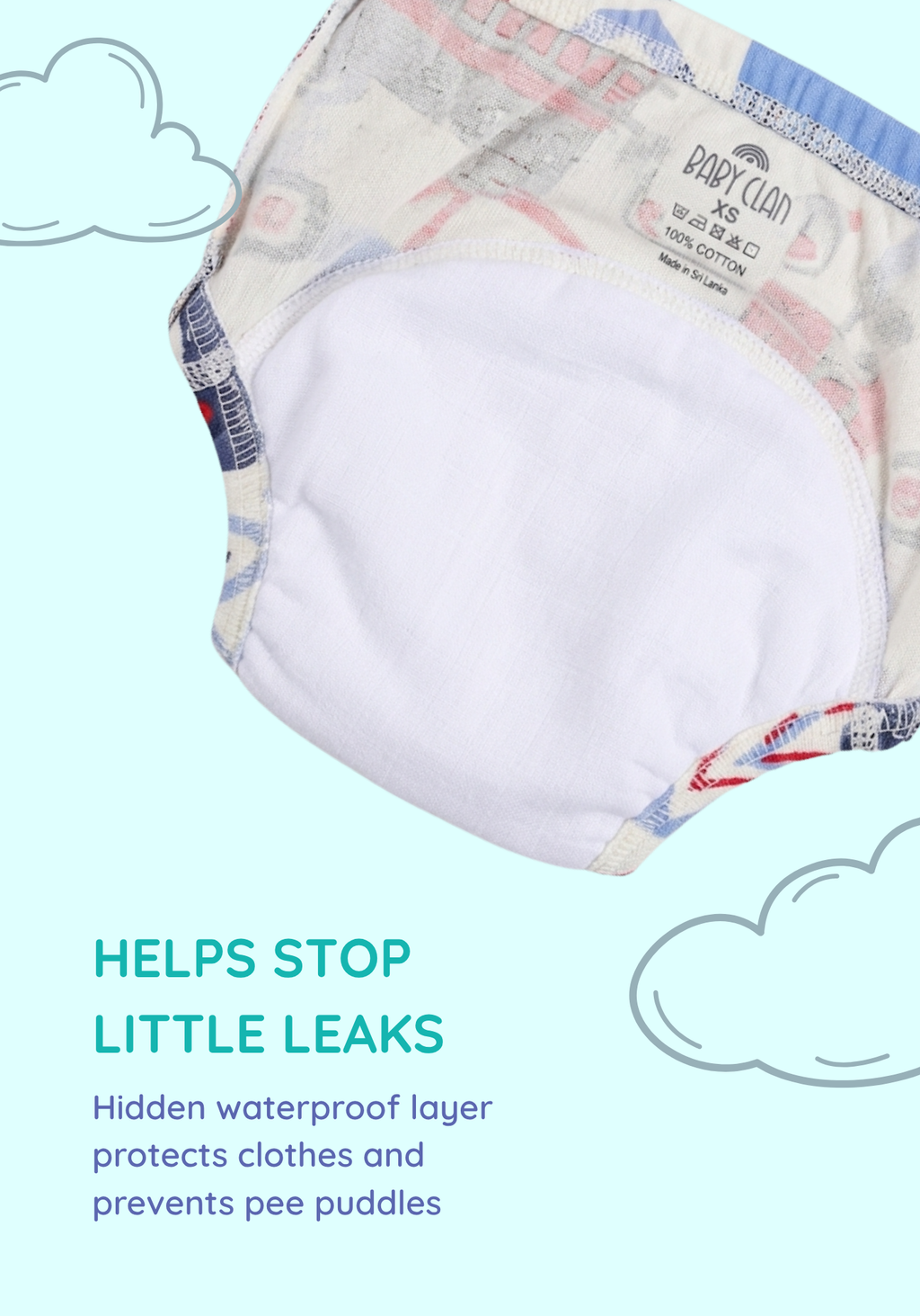 STARRY DREAMS 3PK POTTY TRAINING PANTY