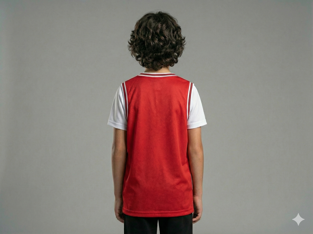 BOYS AIRDRIFT RED STRIPE DETAILED TEE