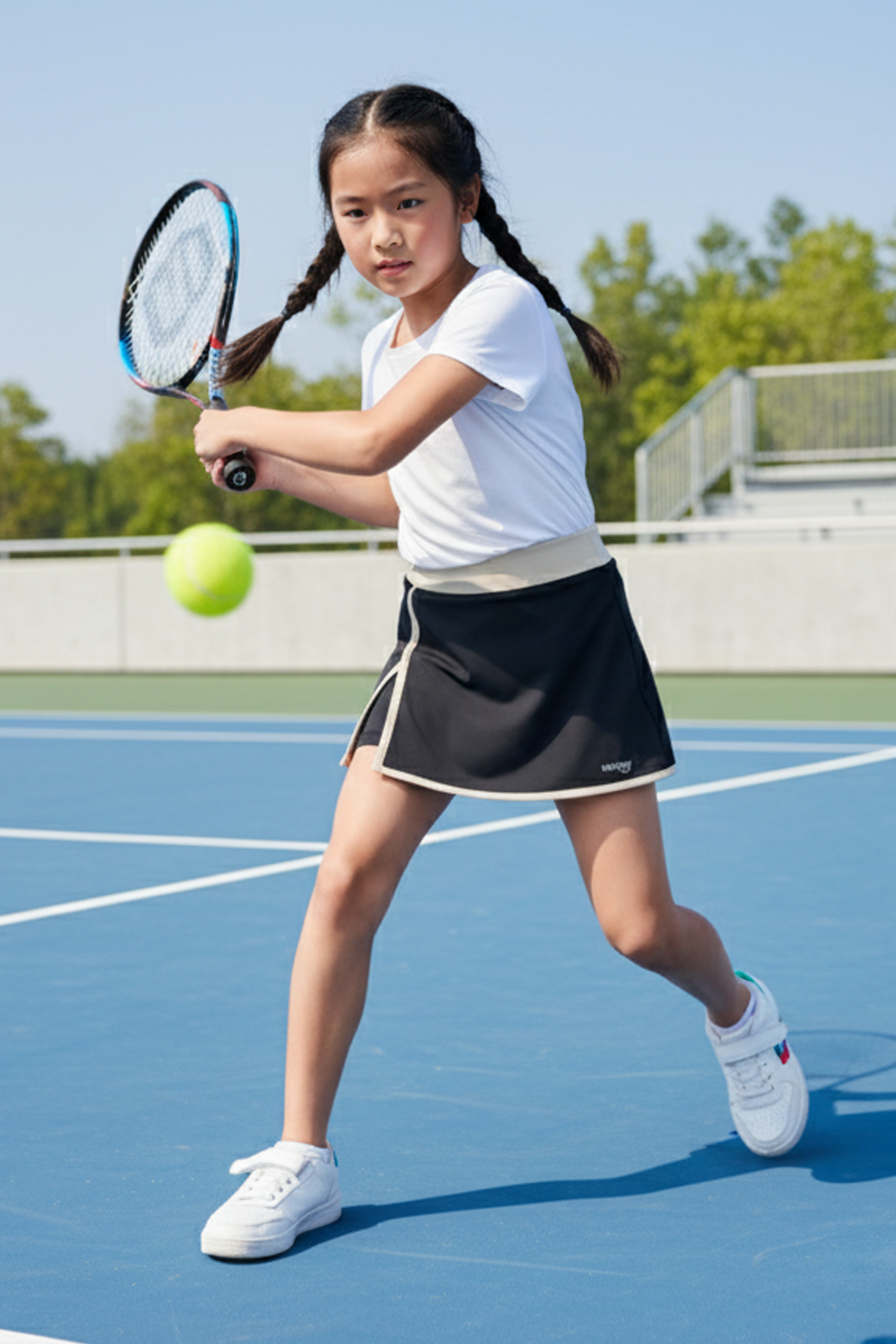 Girls' FlexTech Matchpoint Skirt (4-16 yrs)