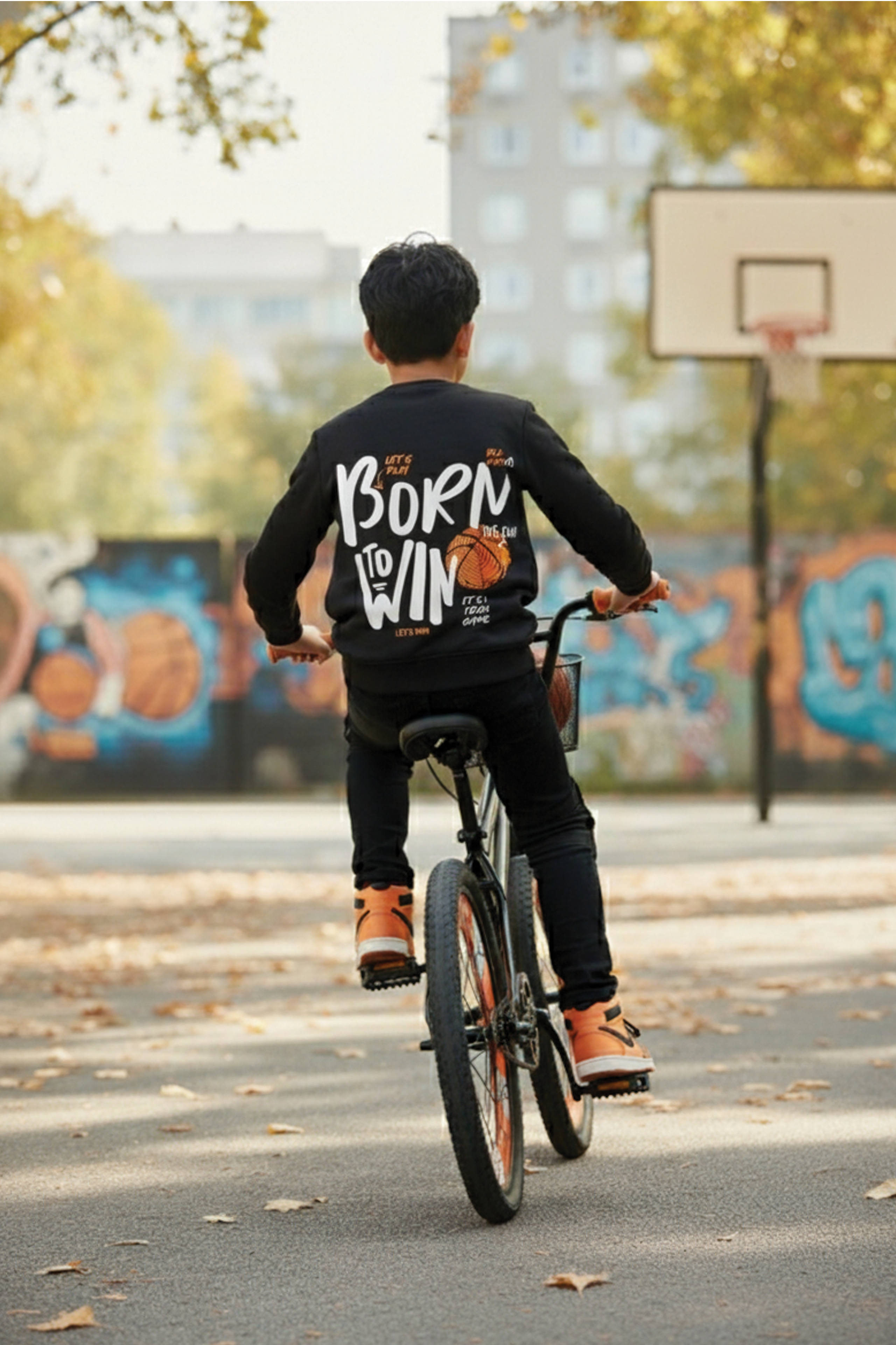 Kids' Born to Win Pullover