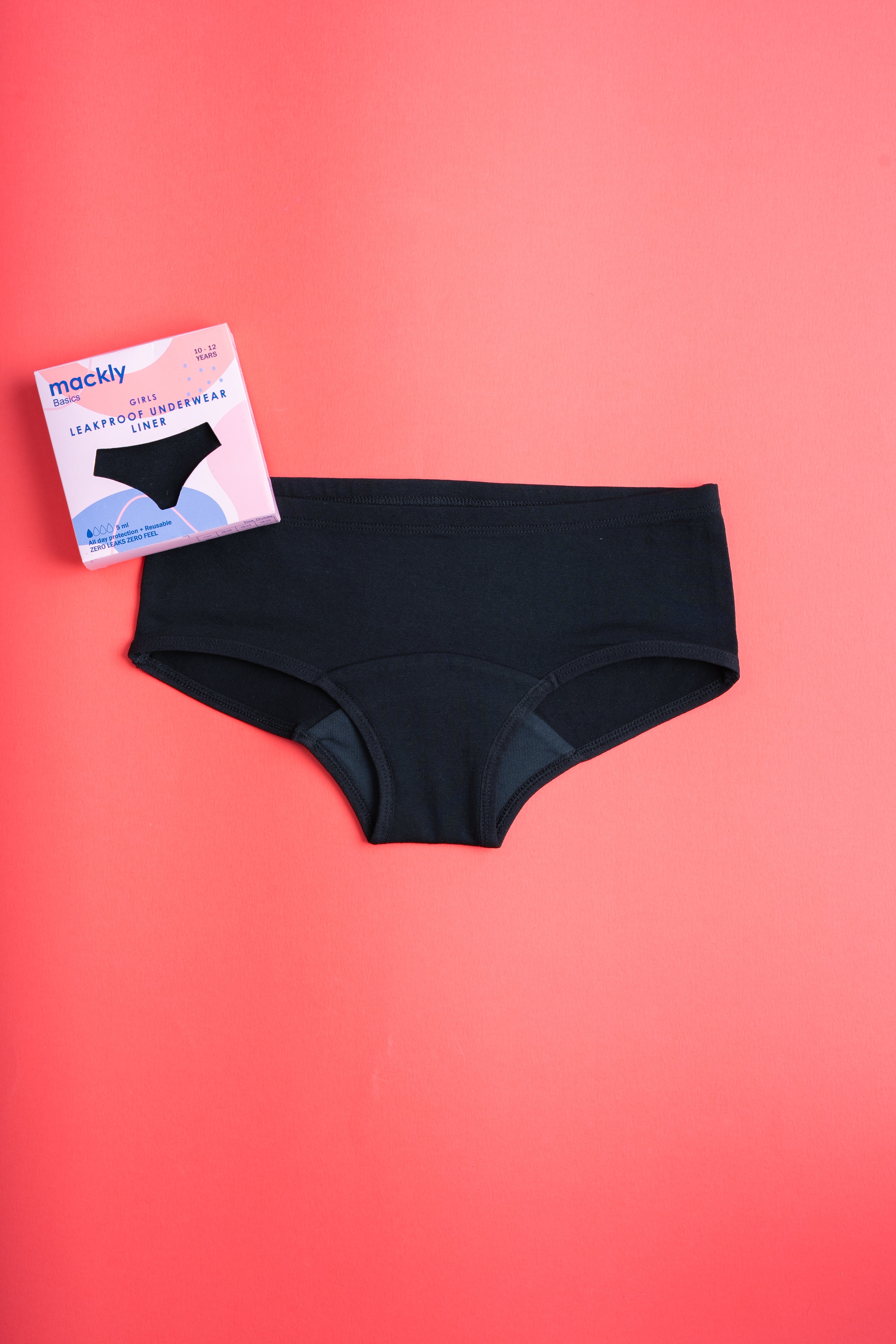 BLACK LEAK PROOF PANTY