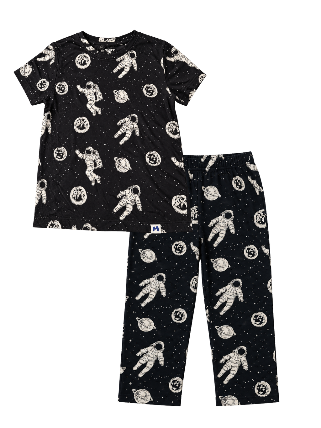 SPACE BOYS SHORT SLEEVE PANT SET