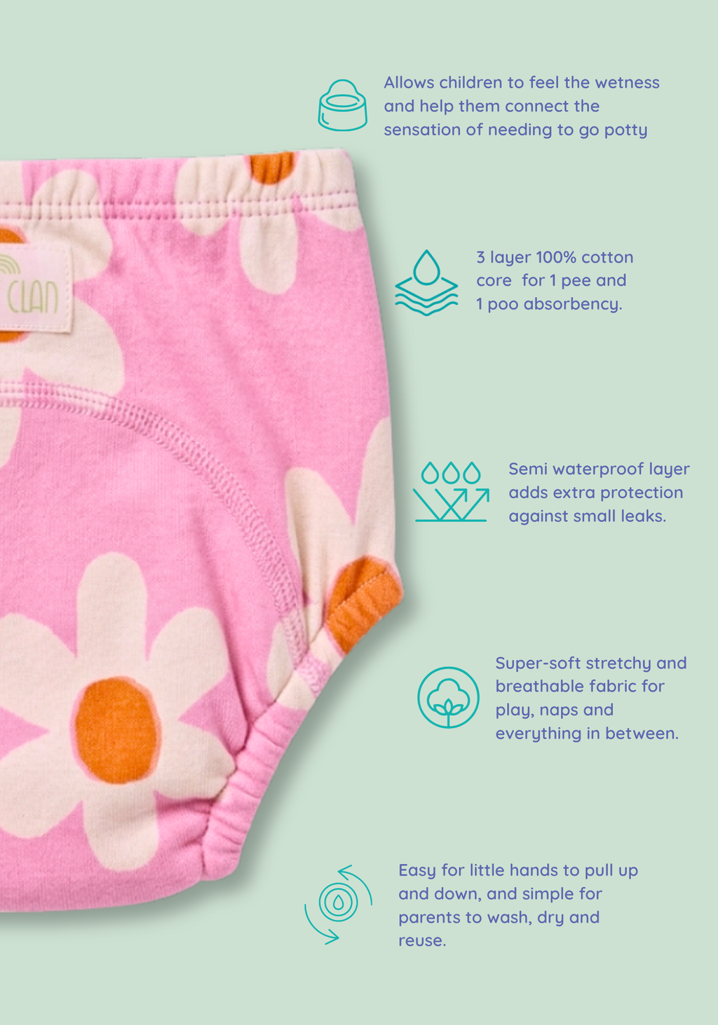LITTLE JOY POTTY TRAINING PANTY 3 PACK