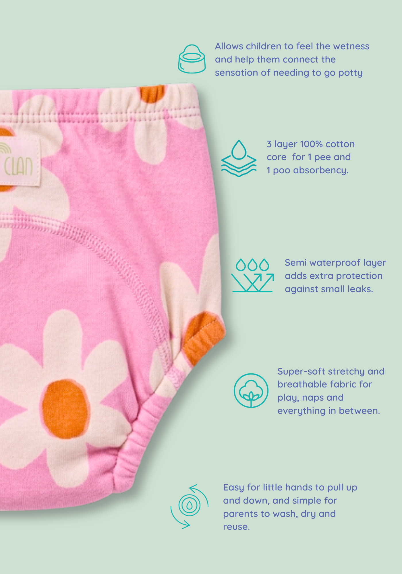 LITTLE JOY POTTY TRAINING PANTY 3 PACK