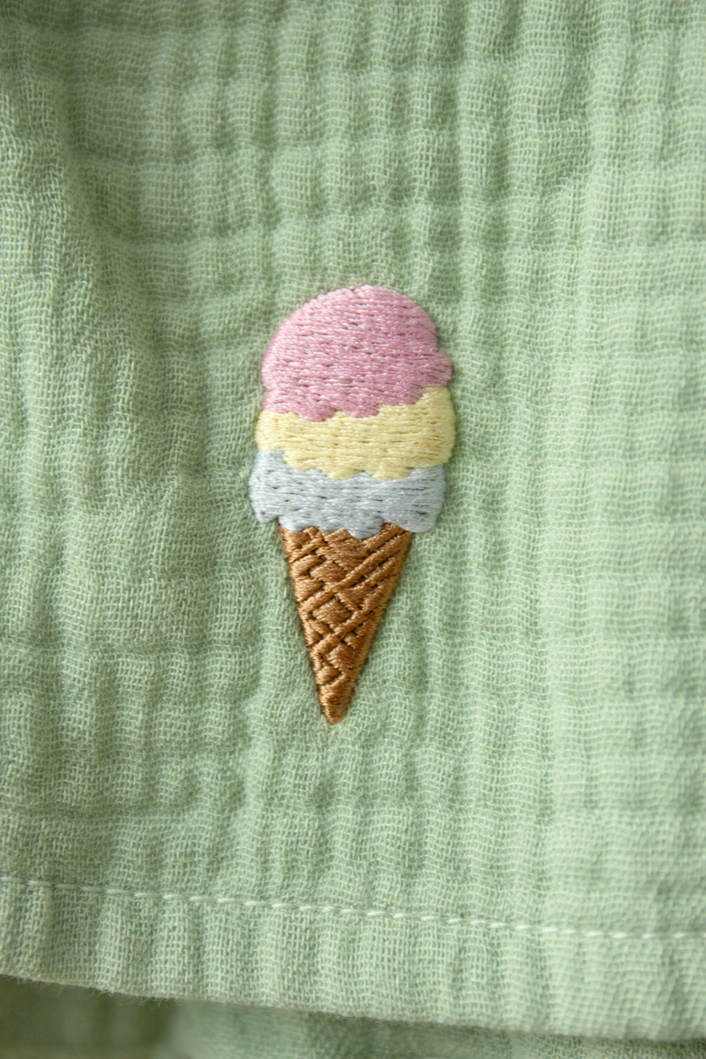 ICE CREAM GIRLS MUSLIN SHORT SET