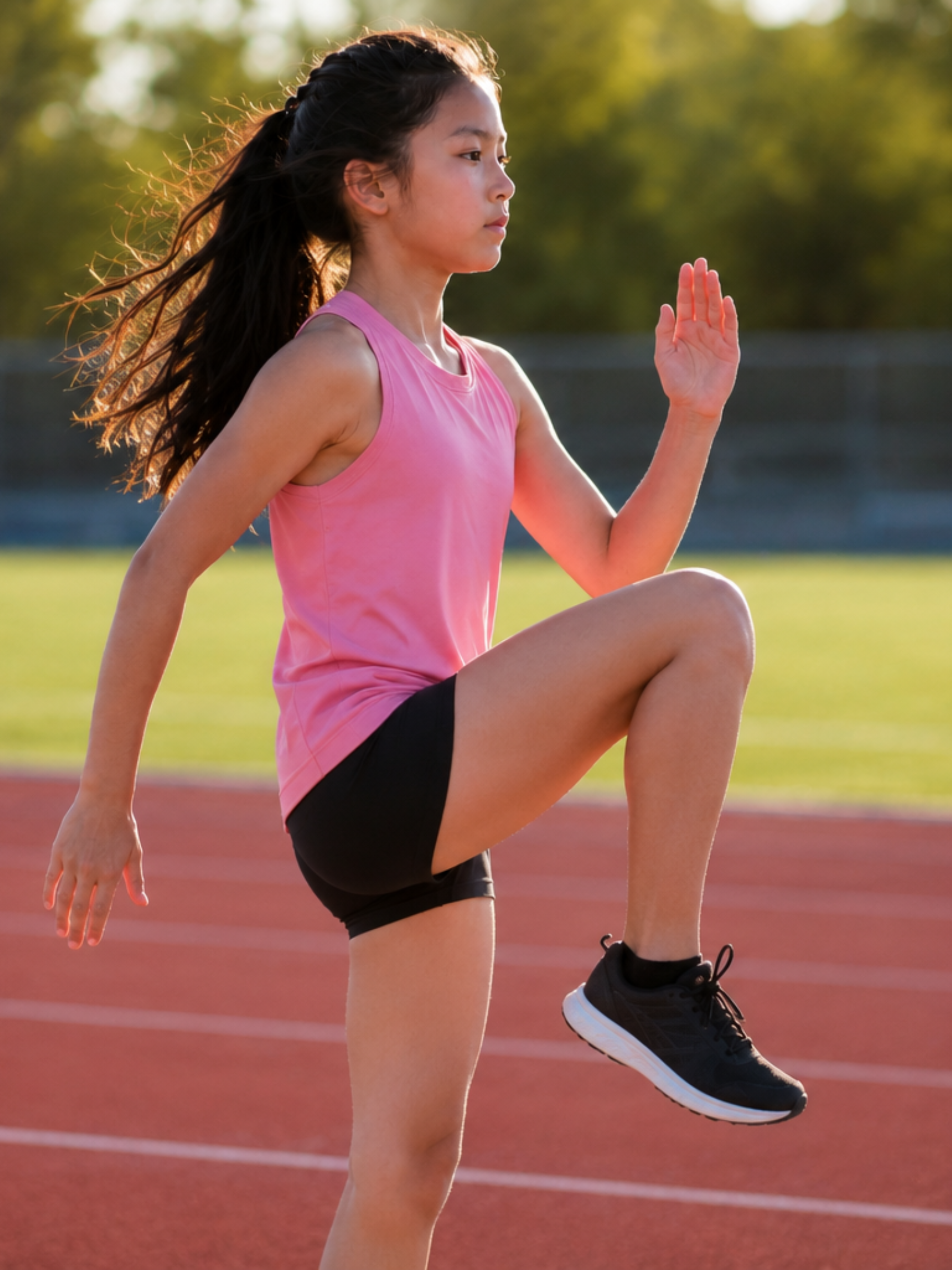 GIRLS’ PINK AIRDRIFT TANK TOP