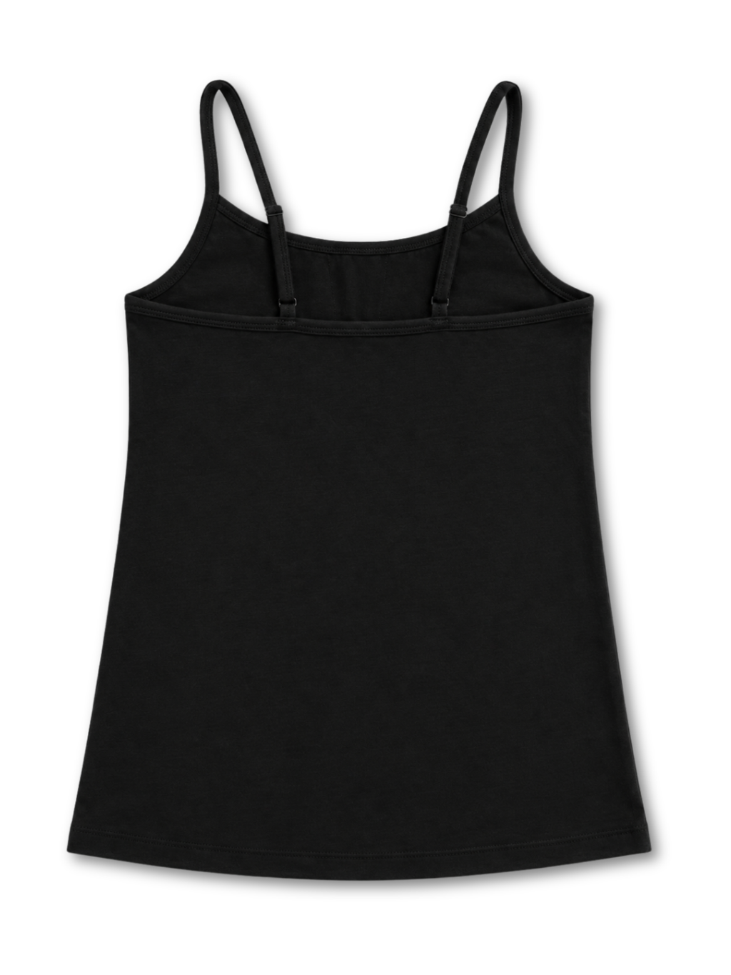 2PACK GIRLS BLACK & WHITE PADDED CAMISOLE