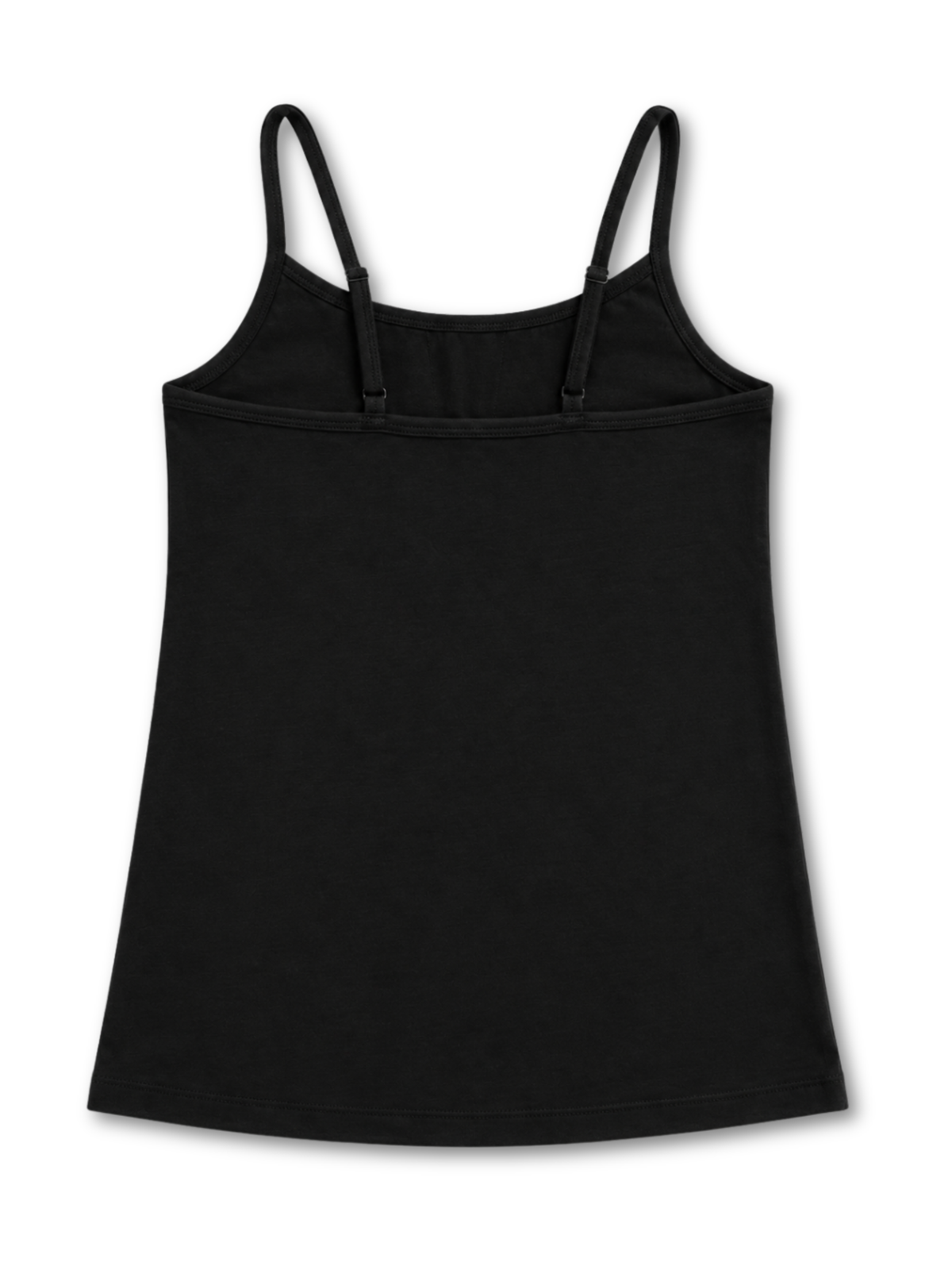 2PACK GIRLS BLACK & WHITE PADDED CAMISOLE