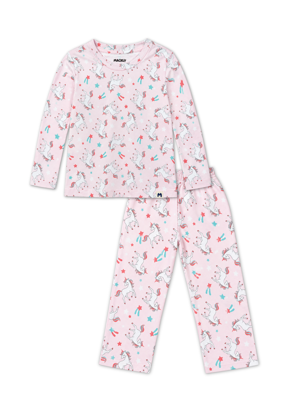 ENCHANTED UNICORN GIRLS LONG SLEEVE PANT SET