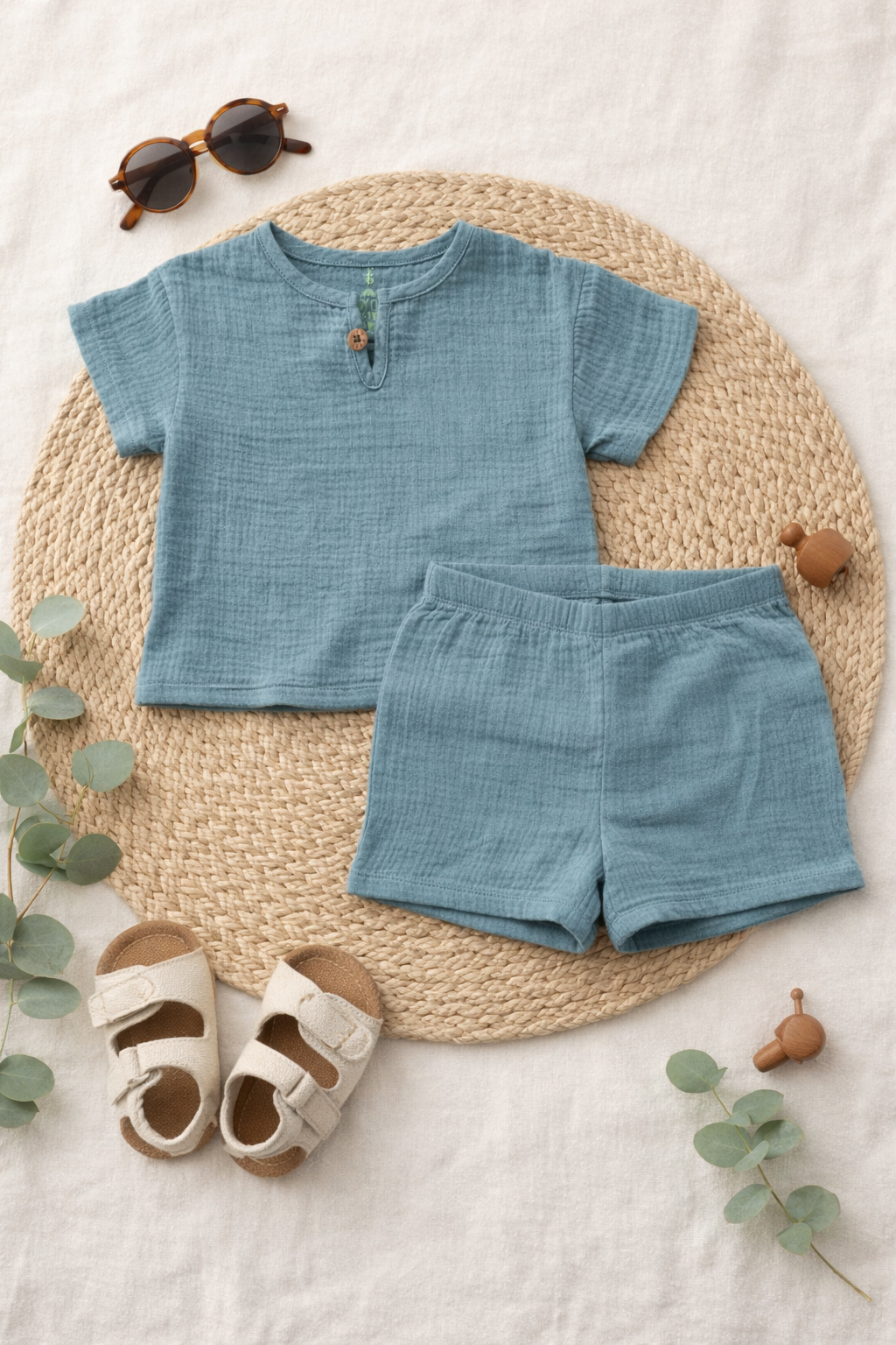 MOSS  BOYS SHORT SET