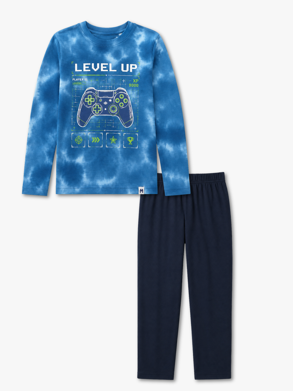 GAMER BOYS LONG SLEEVE PANT SET