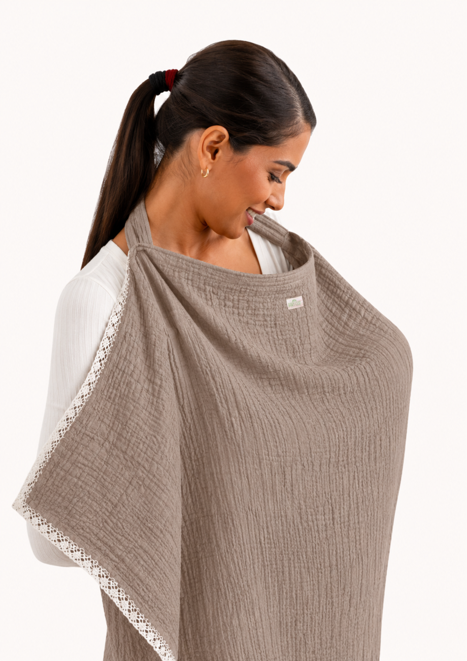 BROWN NURSING COVER