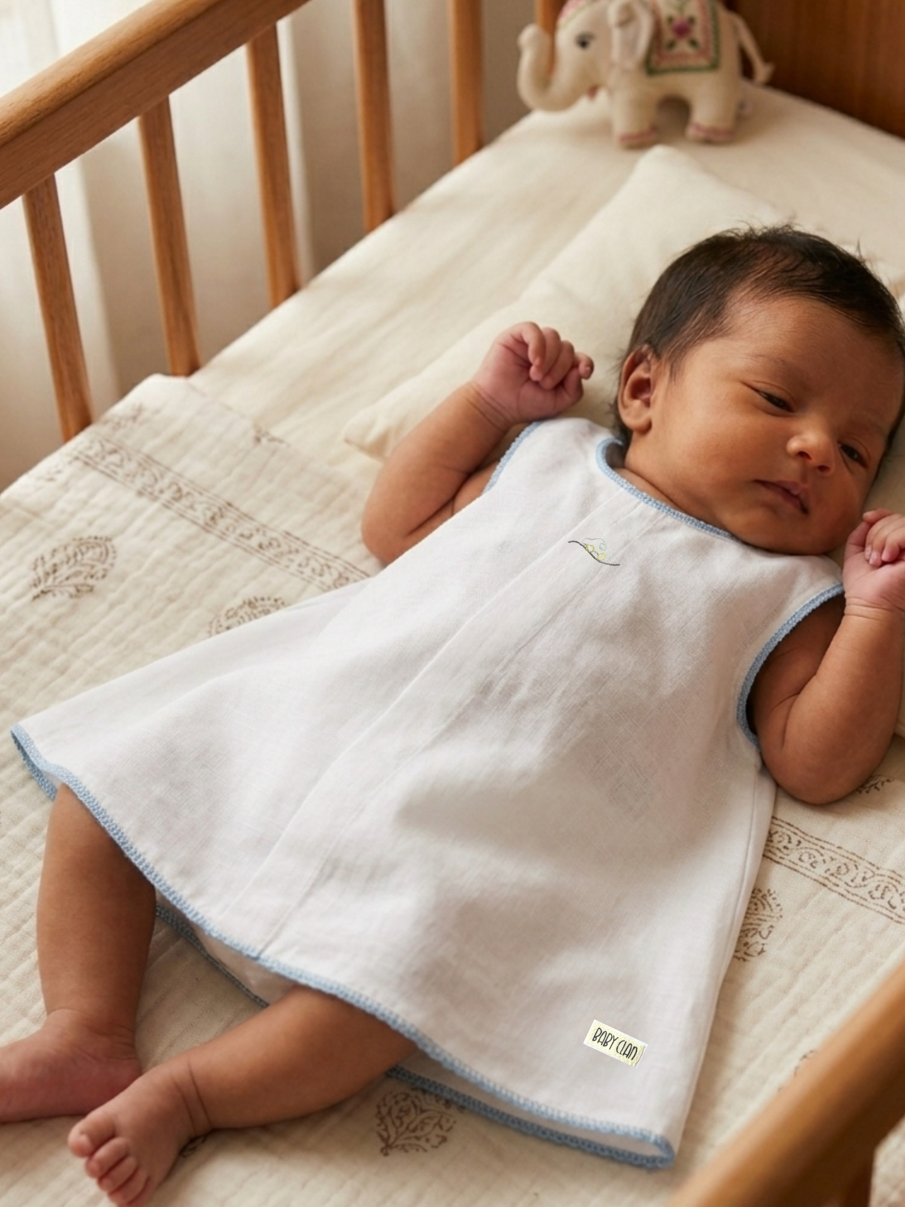 BLUE CAR BABY SHIRT