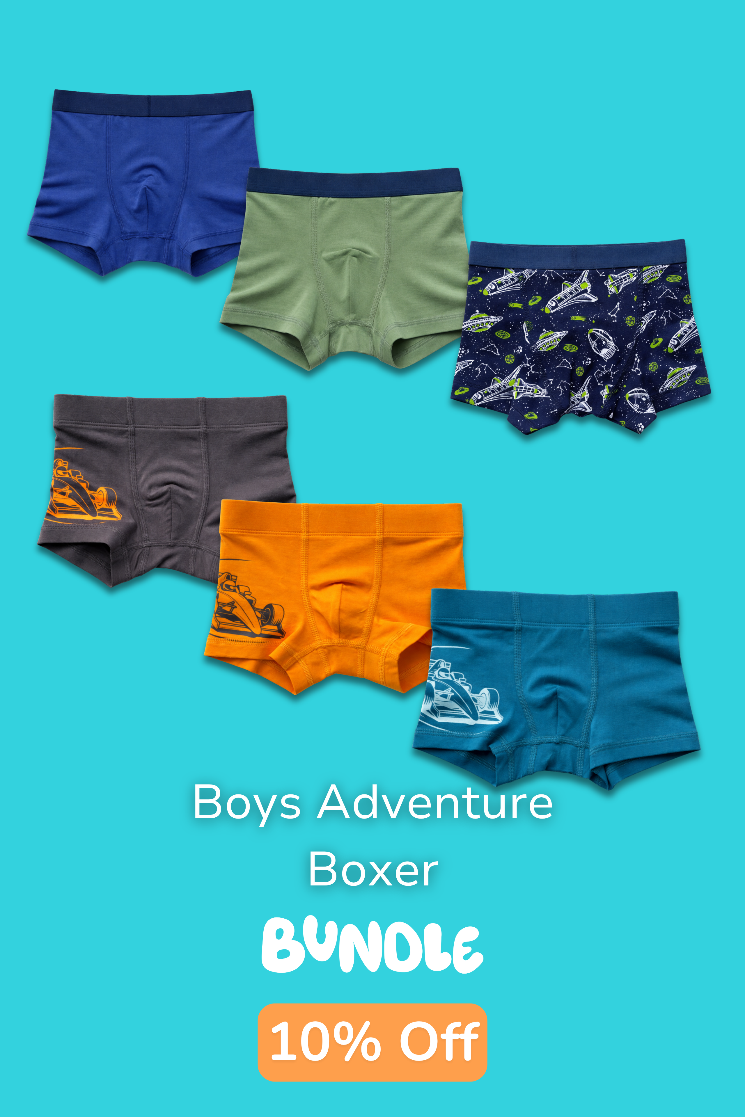 BOYS ADVENTURE SQUAD BOXER PACK