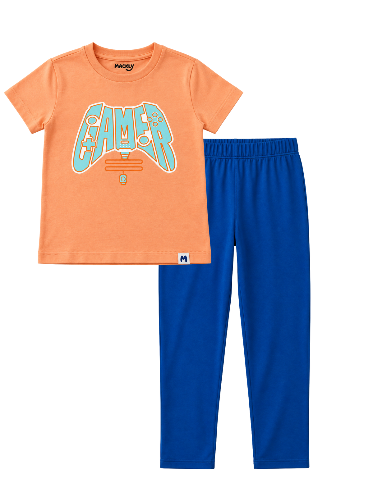GAME ZONE BOYS SHORT SLEEVE PANT SET