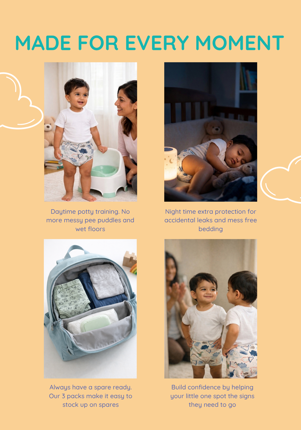 BUTTERFLY DREAM POTTY TRAINING PANTY