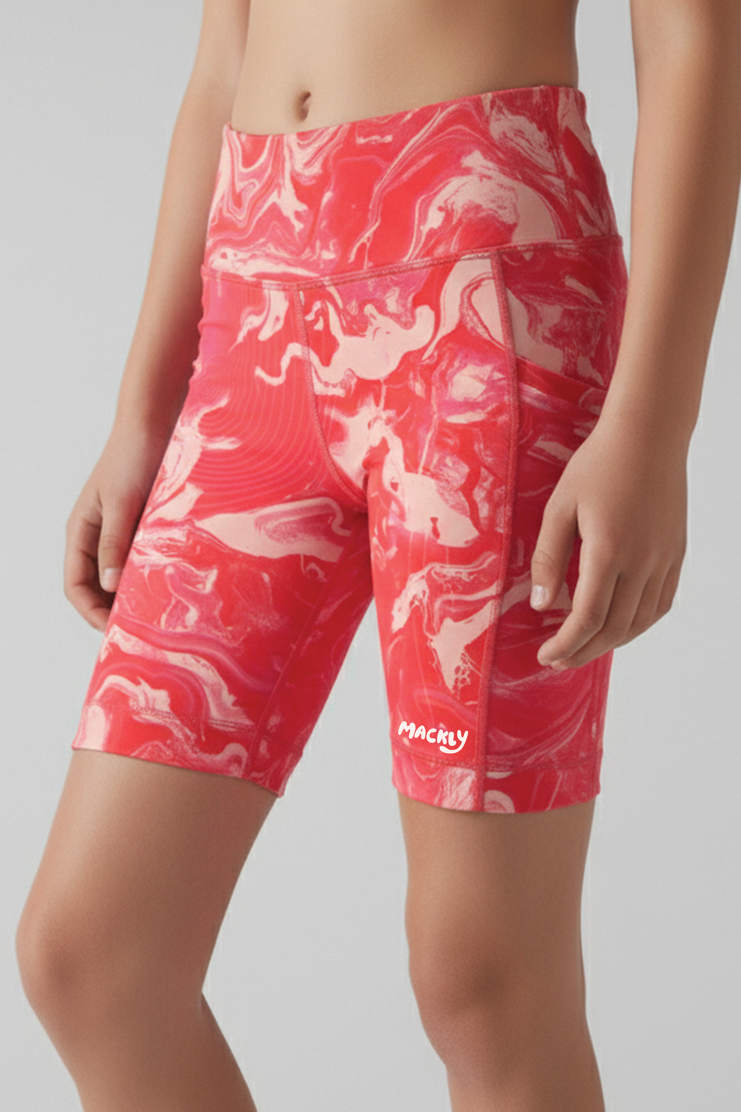 Girls' FlexTech Biker Short (4–16 yrs)