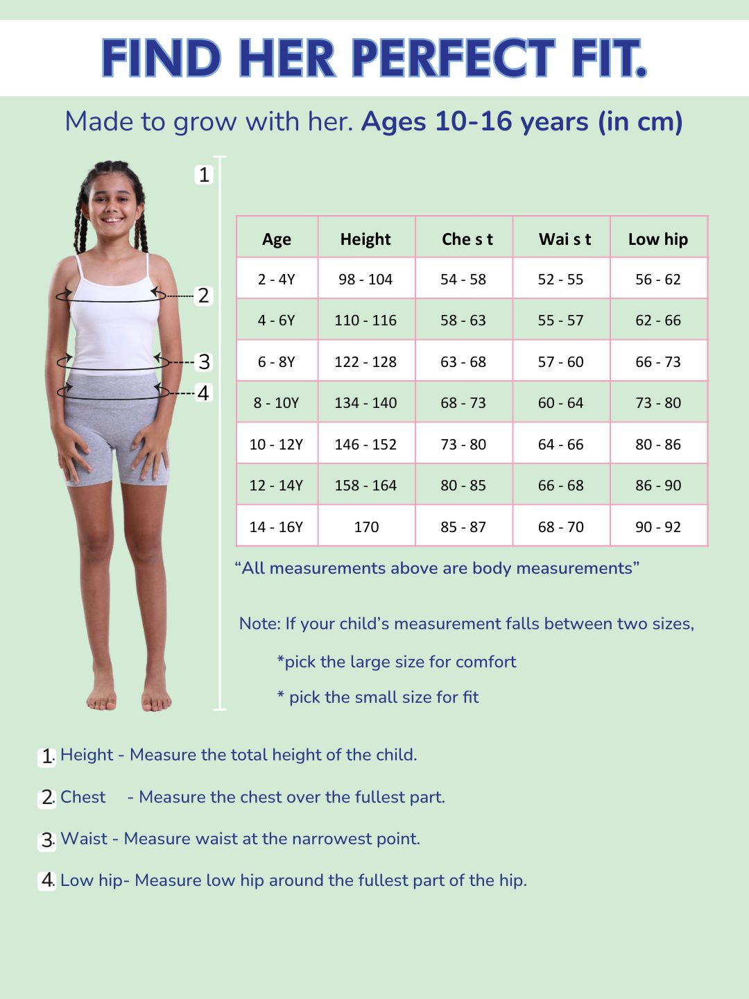 WHITE PADDED CAMISOLE – GIRLS