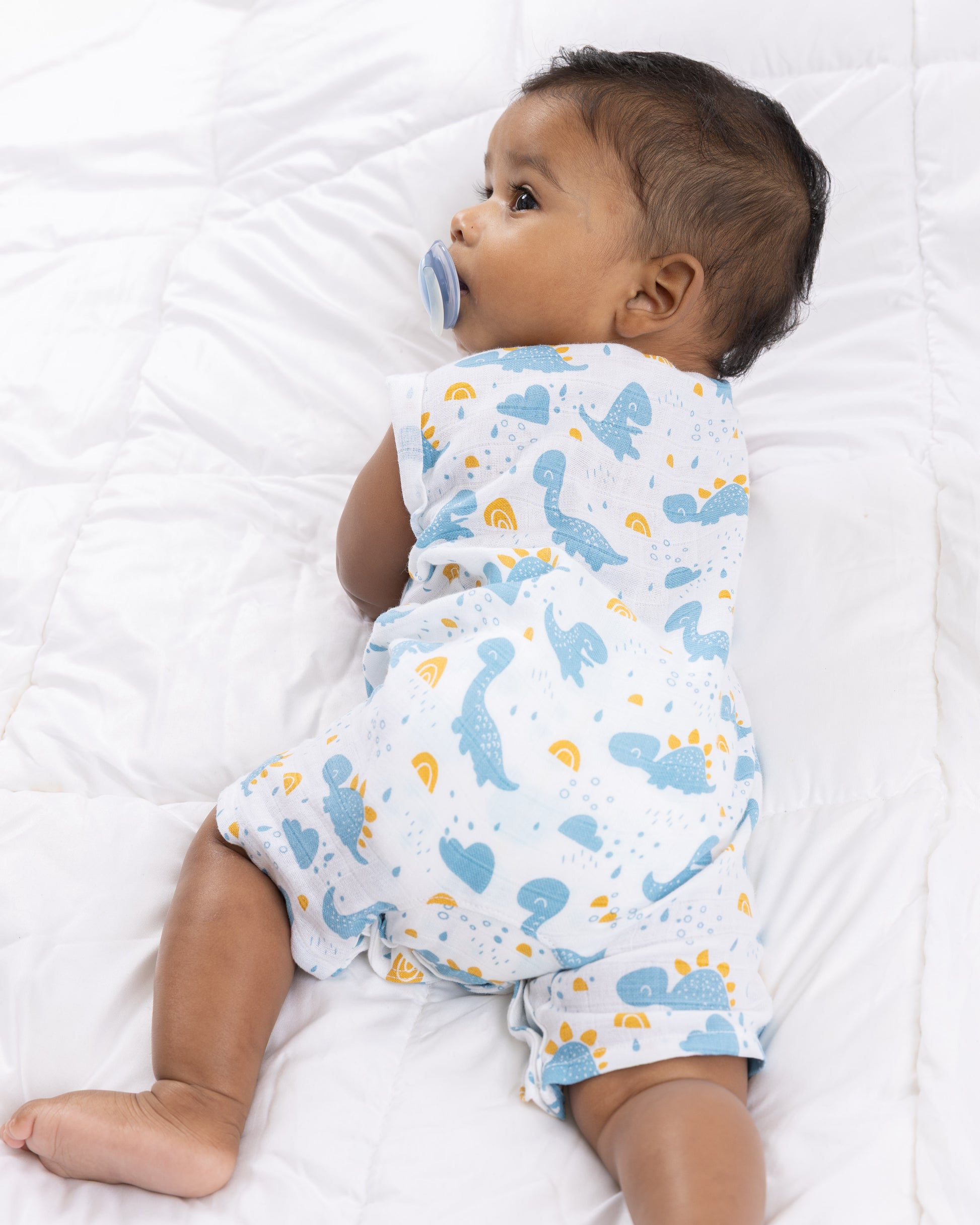 DINOO  MUSLIN ROMPER
