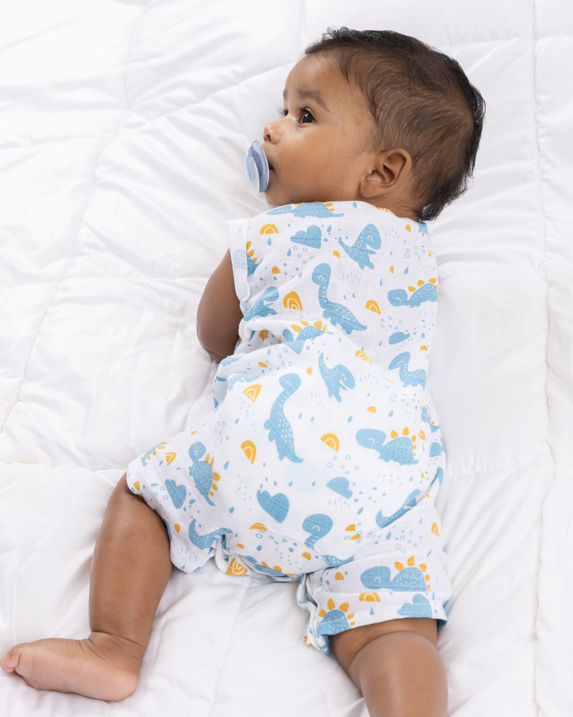 DINOO  MUSLIN ROMPER