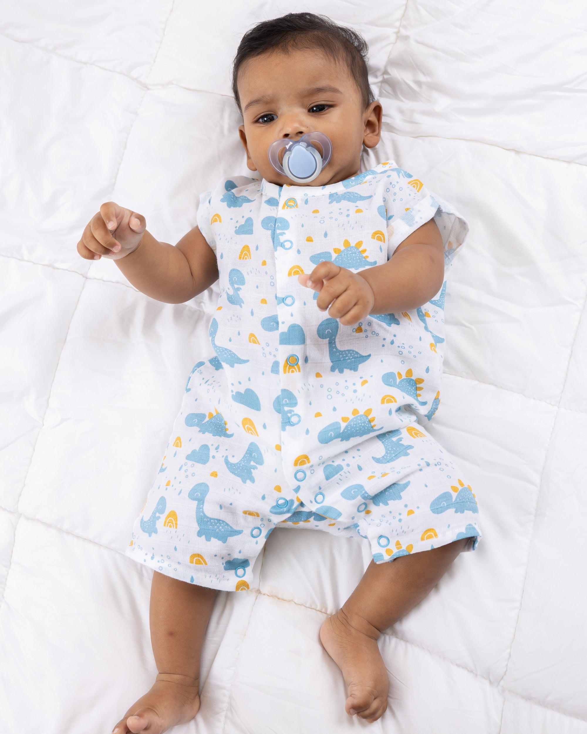 DINOO  MUSLIN ROMPER